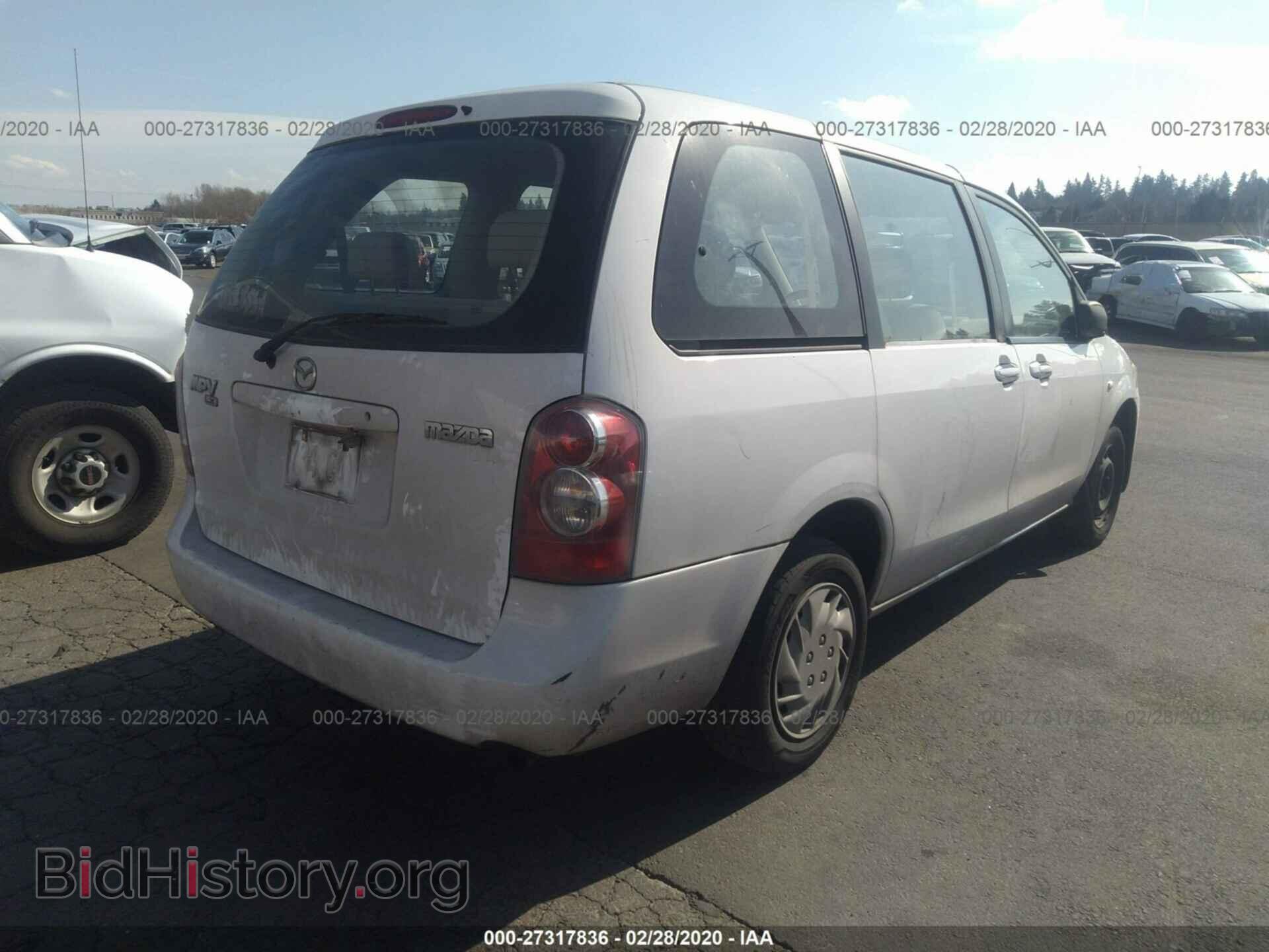 2005 MAZDA MPV - VIN: JM3LW28A850551036 - Фото 4