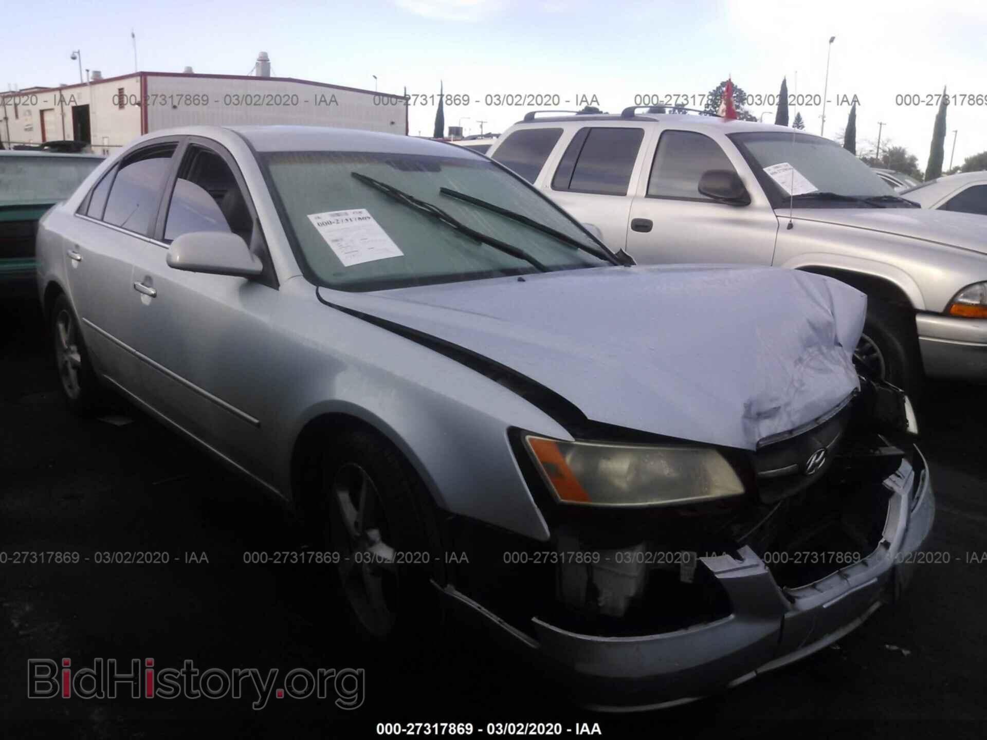 Фотография 5NPEU46F37H224678 - HYUNDAI SONATA 2007