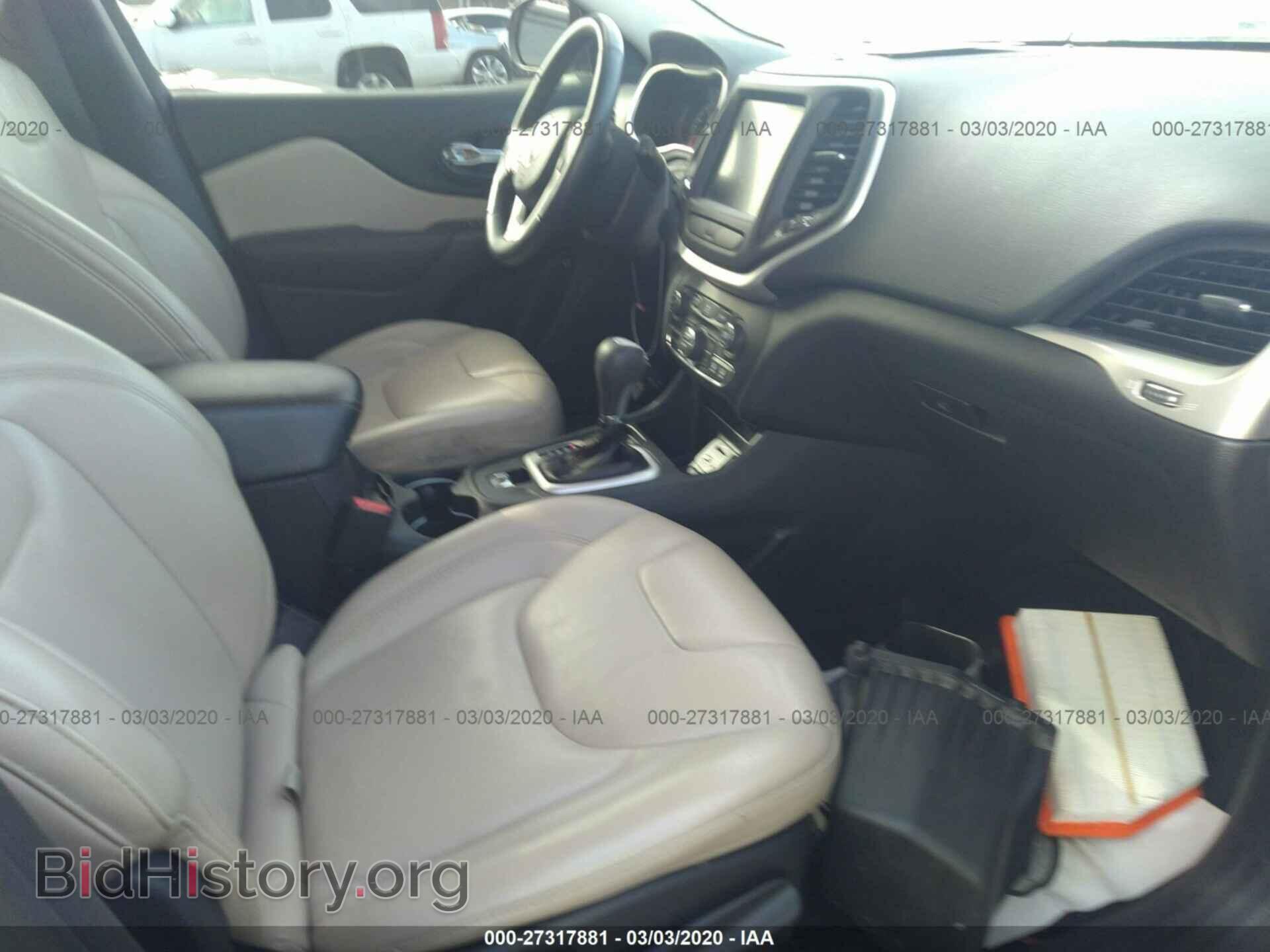 2016 JEEP CHEROKEE - VIN: 1C4PJLDB3GW290766 - Фото 5