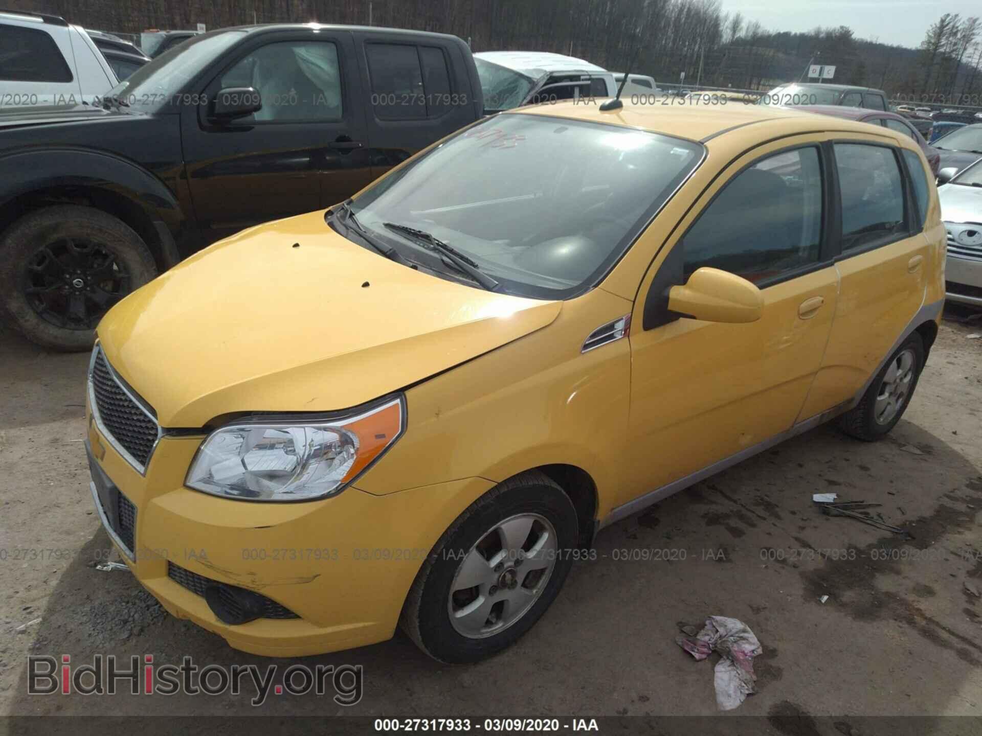 2009 CHEVROLET AVEO - VIN: KL1TD66E59B644478 - Фото 2