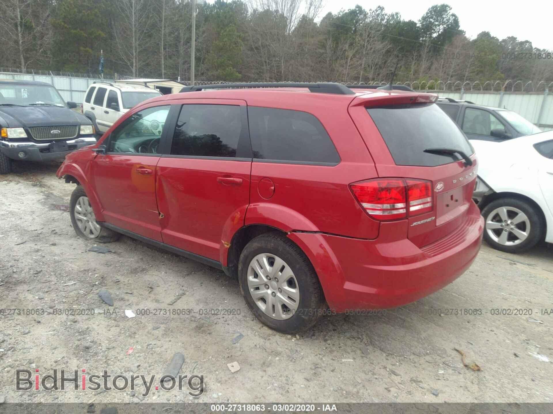 2018 DODGE JOURNEY - VIN: 3C4PDCAB9JT527009 - Фото 3