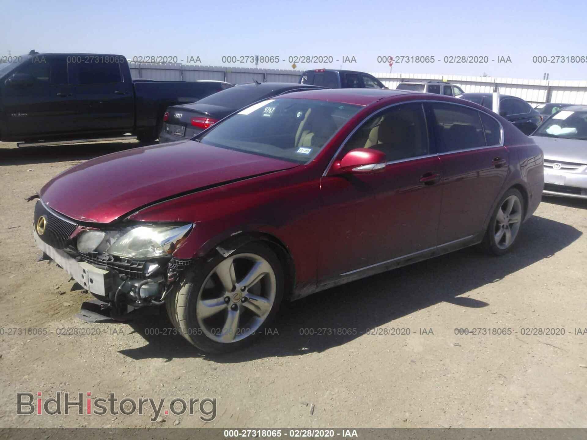 2008 LEXUS GS - VIN: JTHBE96S780030808 - Фото 2