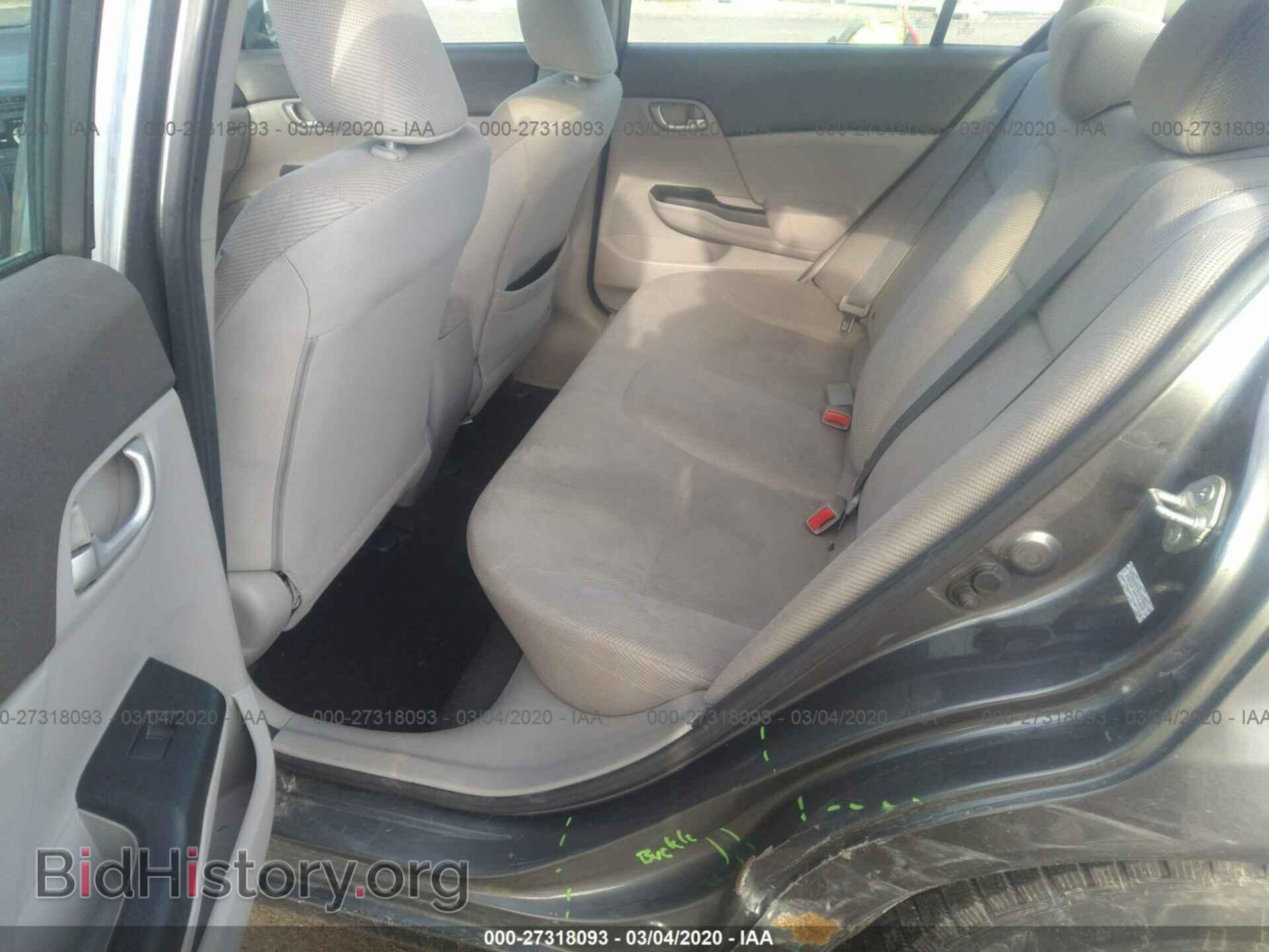 2012 HONDA CIVIC - VIN: 2HGFB2F53CH313208 - Photo 8
