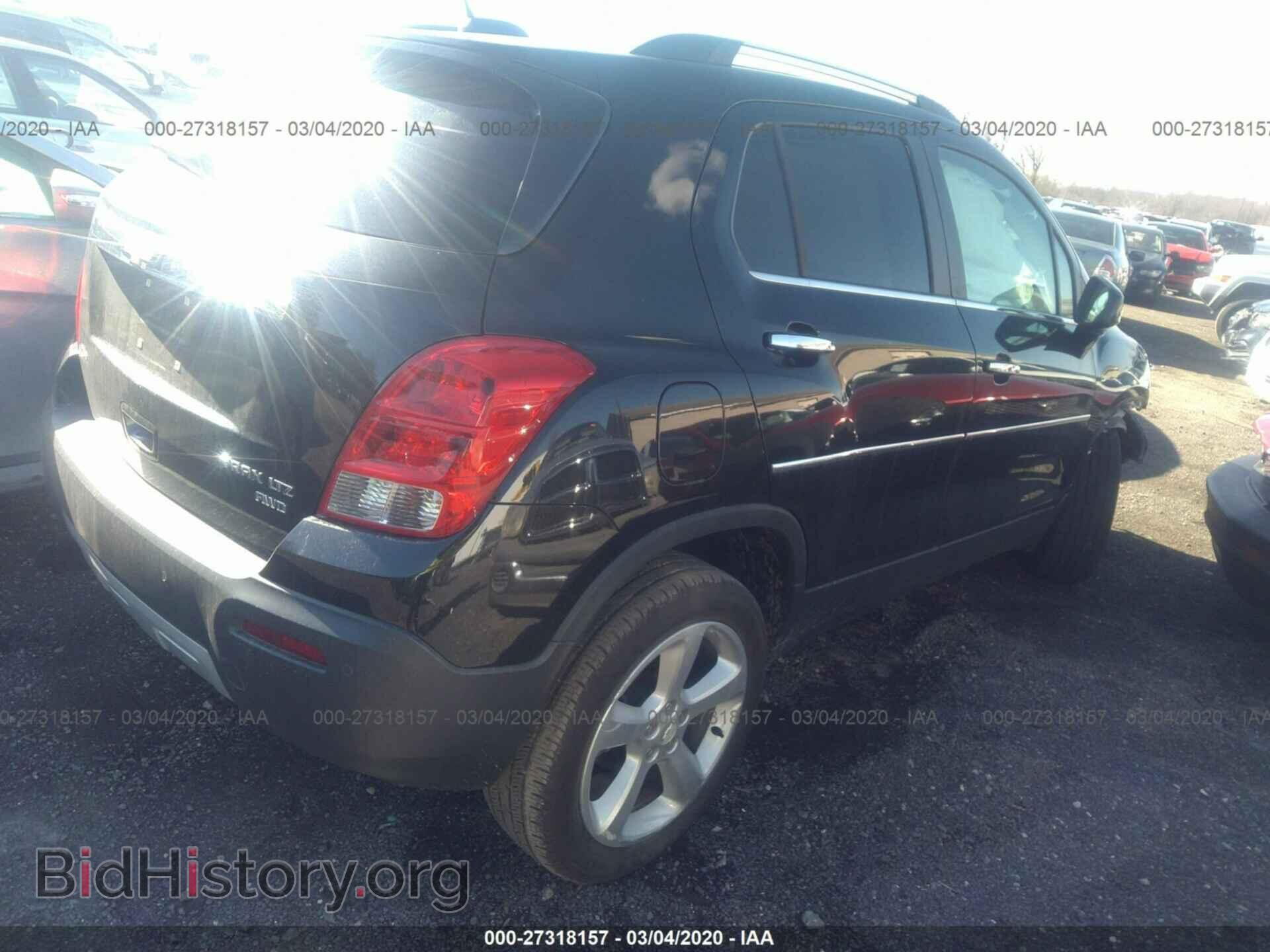 2015 CHEVROLET TRAX - VIN: 3GNCJTSB6FL213614 - Фото 4