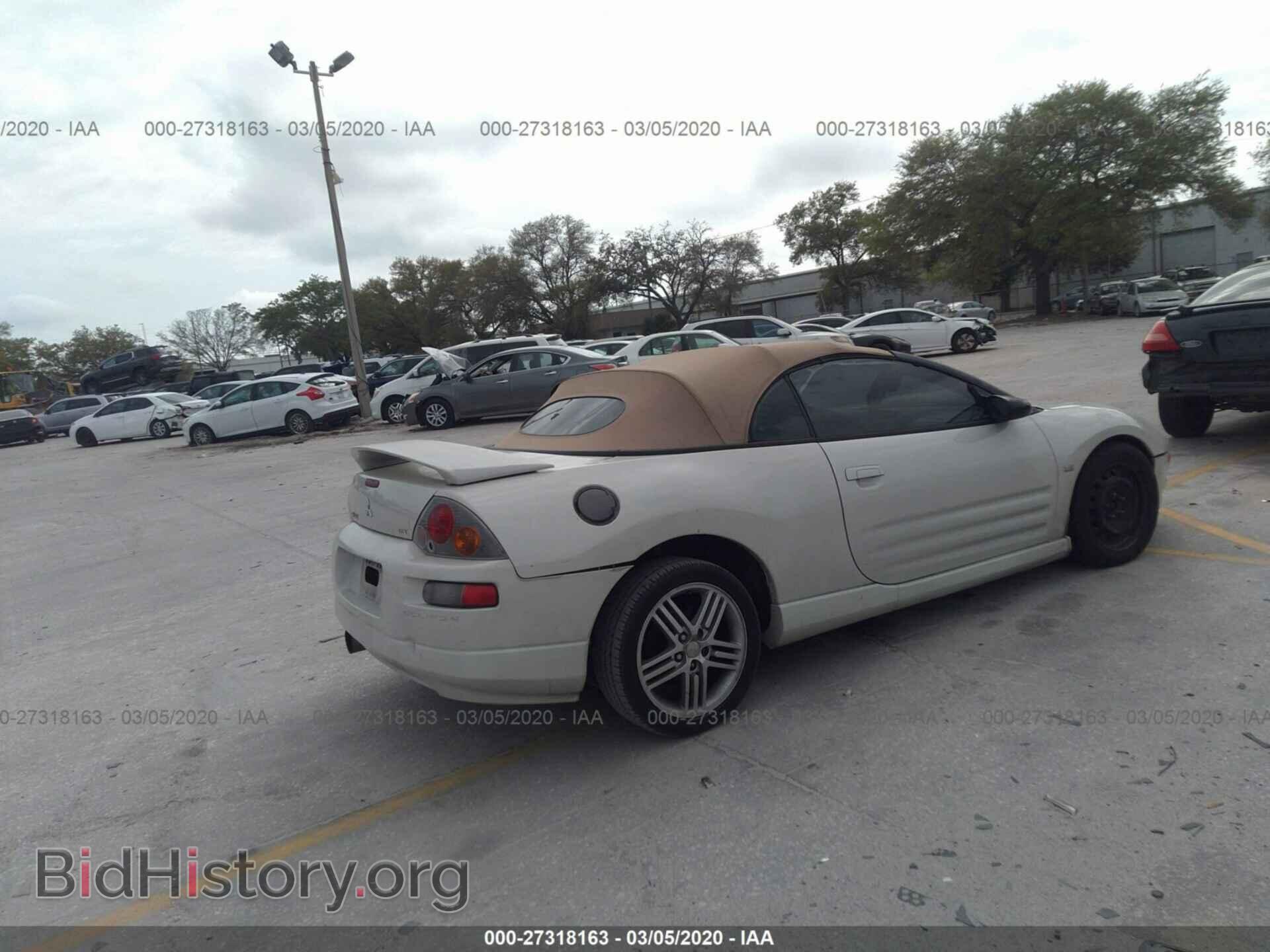 2004 MITSUBISHI ECLIPSE - VIN: 4A3AE55H94E126476 - Фото 4