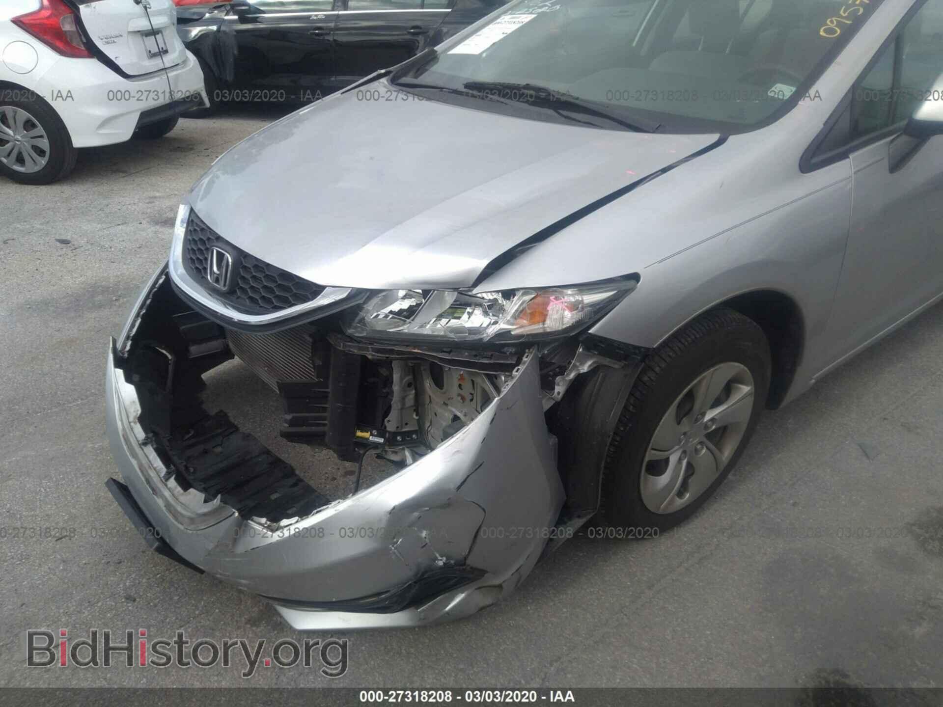 2013 HONDA CIVIC - VIN: 19XFB2F56DE095762 - Фото 6