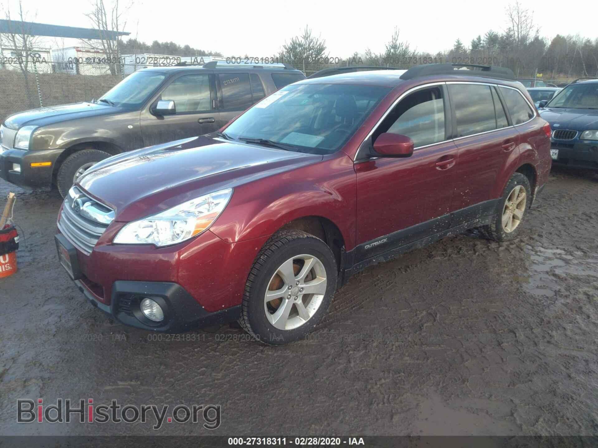 2014 SUBARU OUTBACK - VIN: 4S4BRBCC5E3322215 - Фото 2