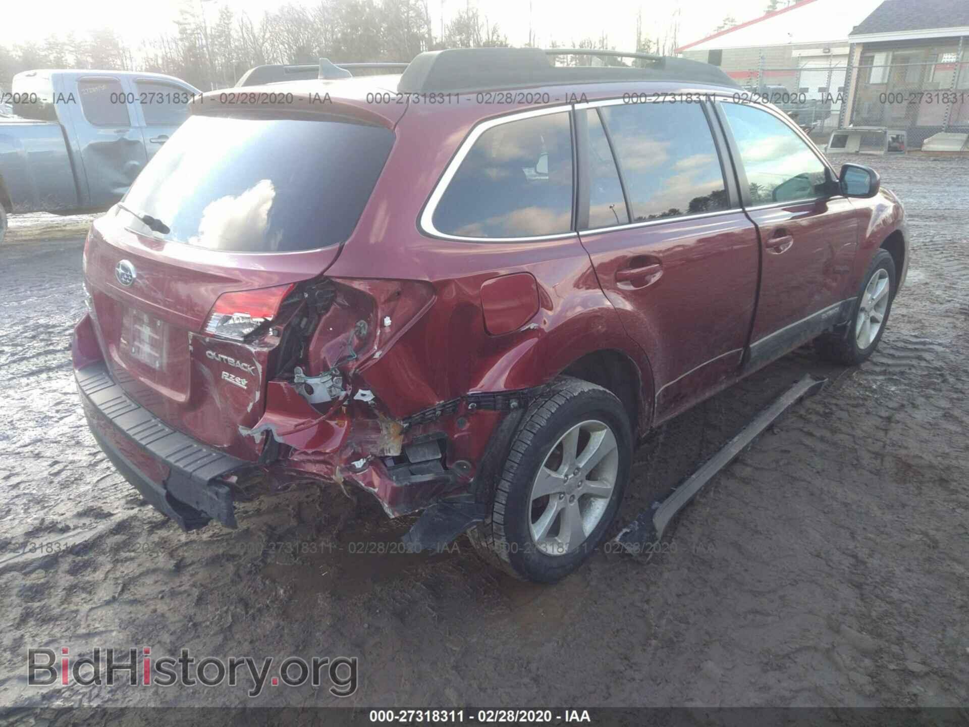 2014 SUBARU OUTBACK - VIN: 4S4BRBCC5E3322215 - Фото 4
