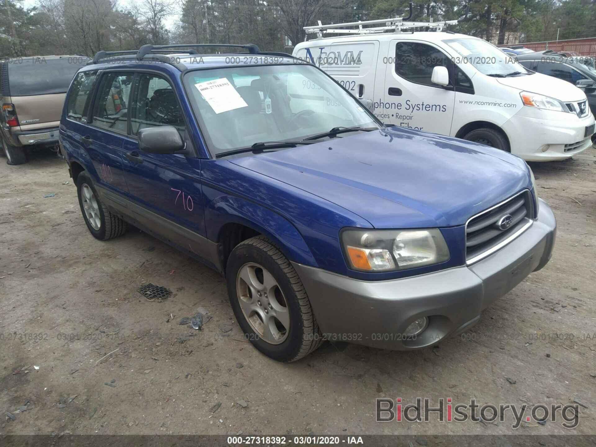 Photo JF1SG65623H758387 - SUBARU FORESTER 2003