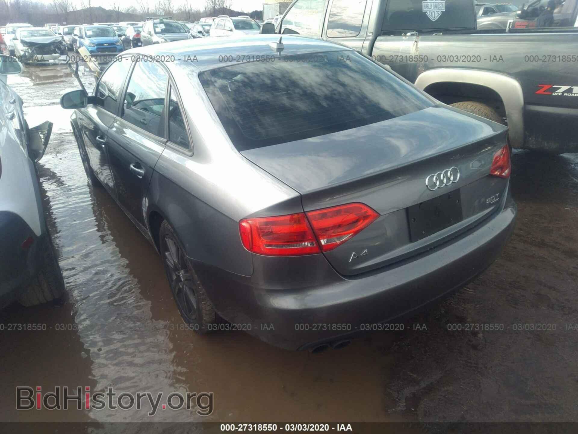 2012 AUDI A4 - VIN: WAUBFAFL4CN004104 - Photo 3