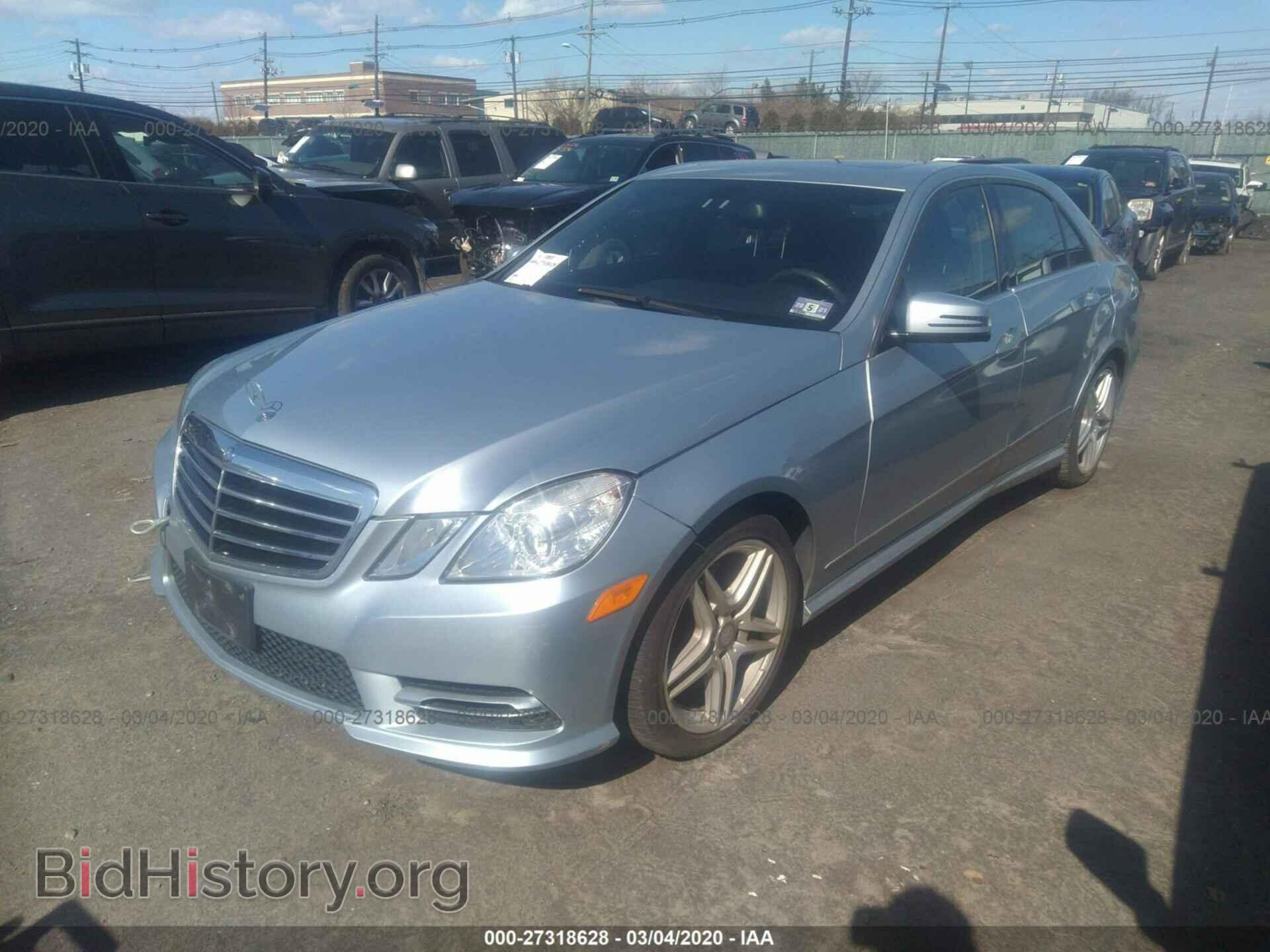 2013 MERCEDES-BENZ E - VIN: WDDHF8JB6DA716164 - Фото 2