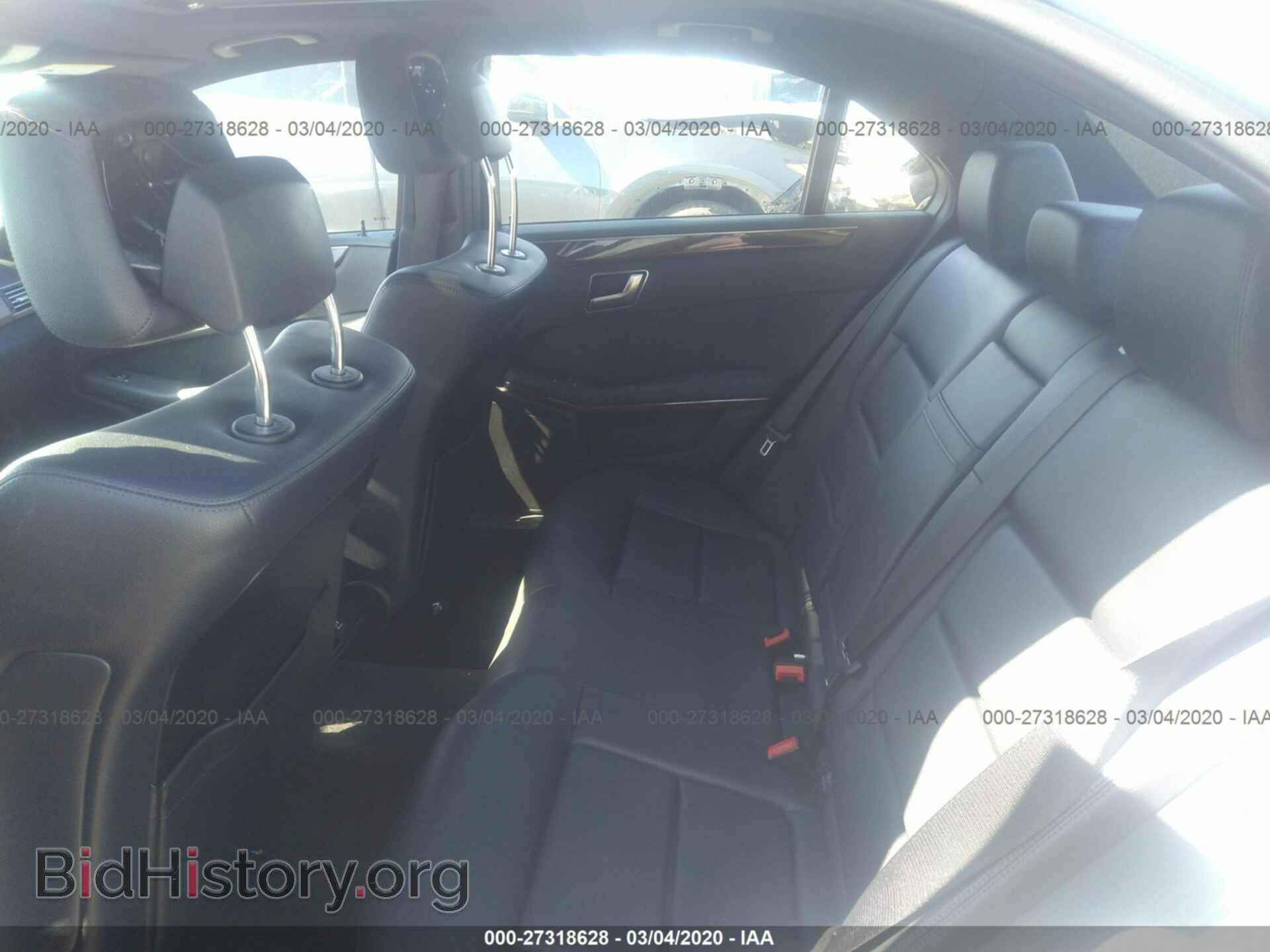 2013 MERCEDES-BENZ E - VIN: WDDHF8JB6DA716164 - Фото 8