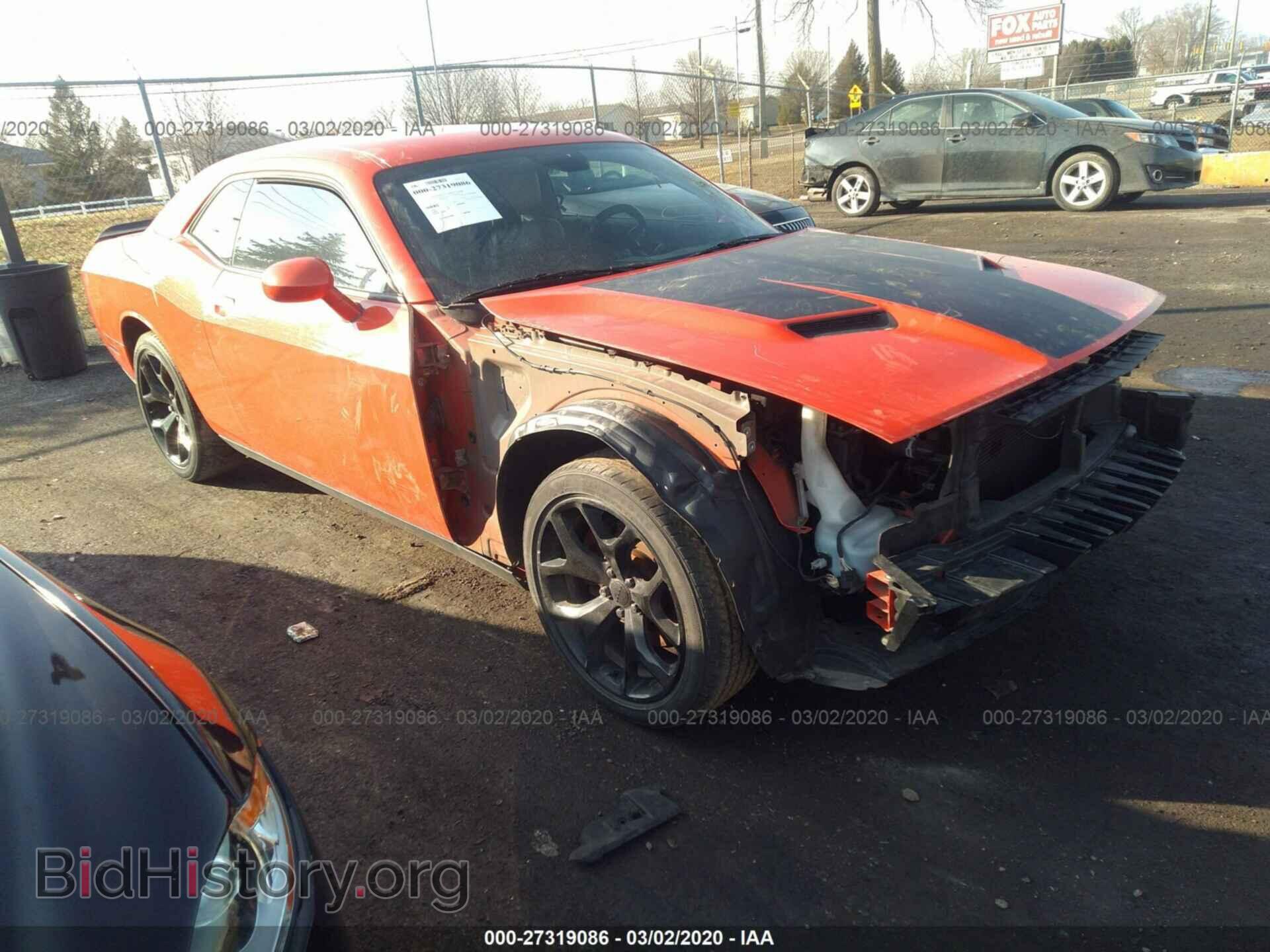 Photo 2C3CDZAG1GH312193 - DODGE CHALLENGER 2016