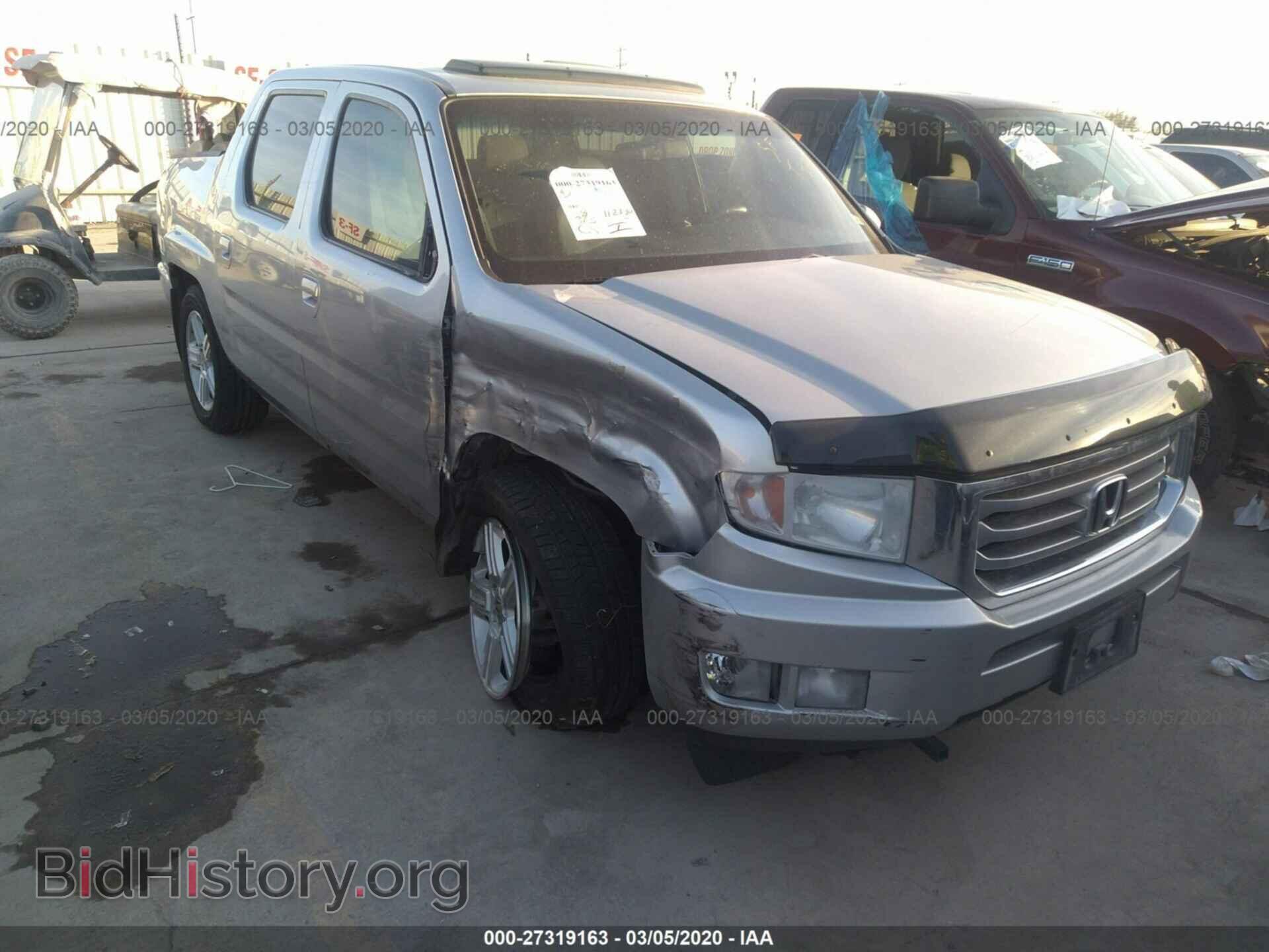 Фотография 5FPYK1F51CB459475 - HONDA RIDGELINE 2012