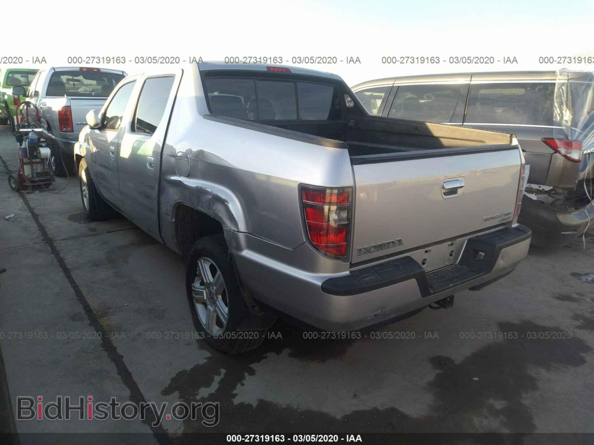 2012 HONDA RIDGELINE - VIN: 5FPYK1F51CB459475 - Фото 3