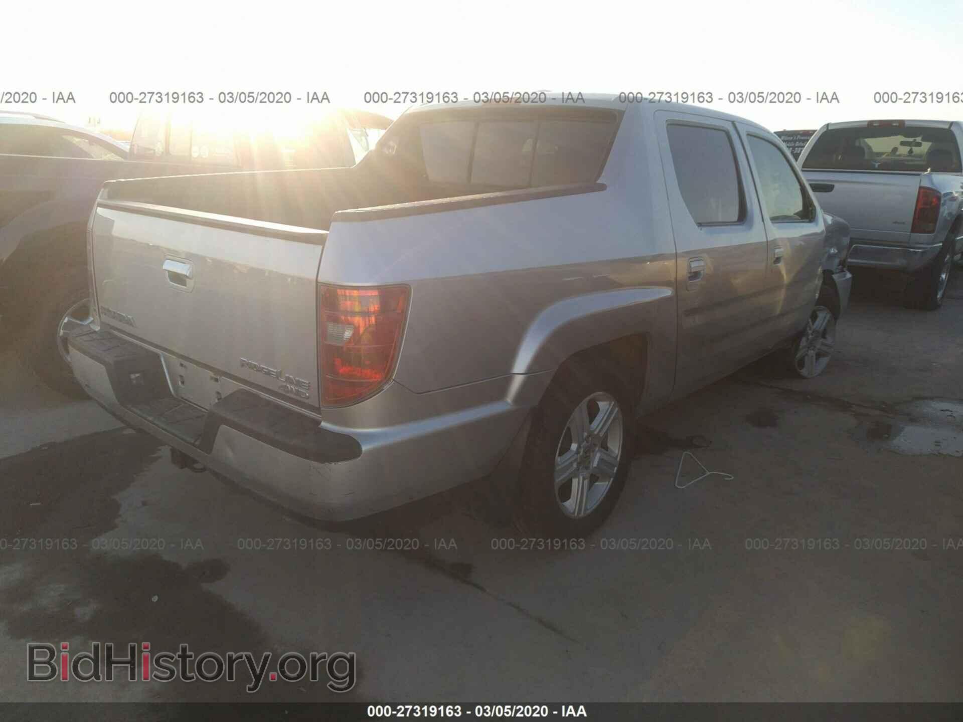2012 HONDA RIDGELINE - VIN: 5FPYK1F51CB459475 - Фото 4