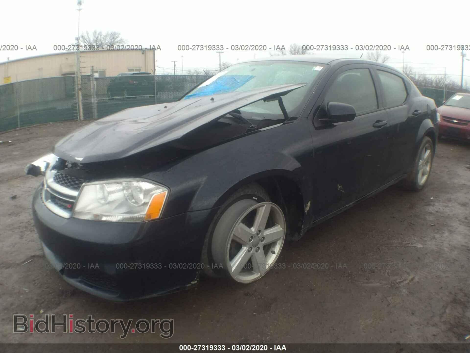 2011 DODGE AVENGER - VIN: 1B3BD1FB9BN601703 - Фото 2