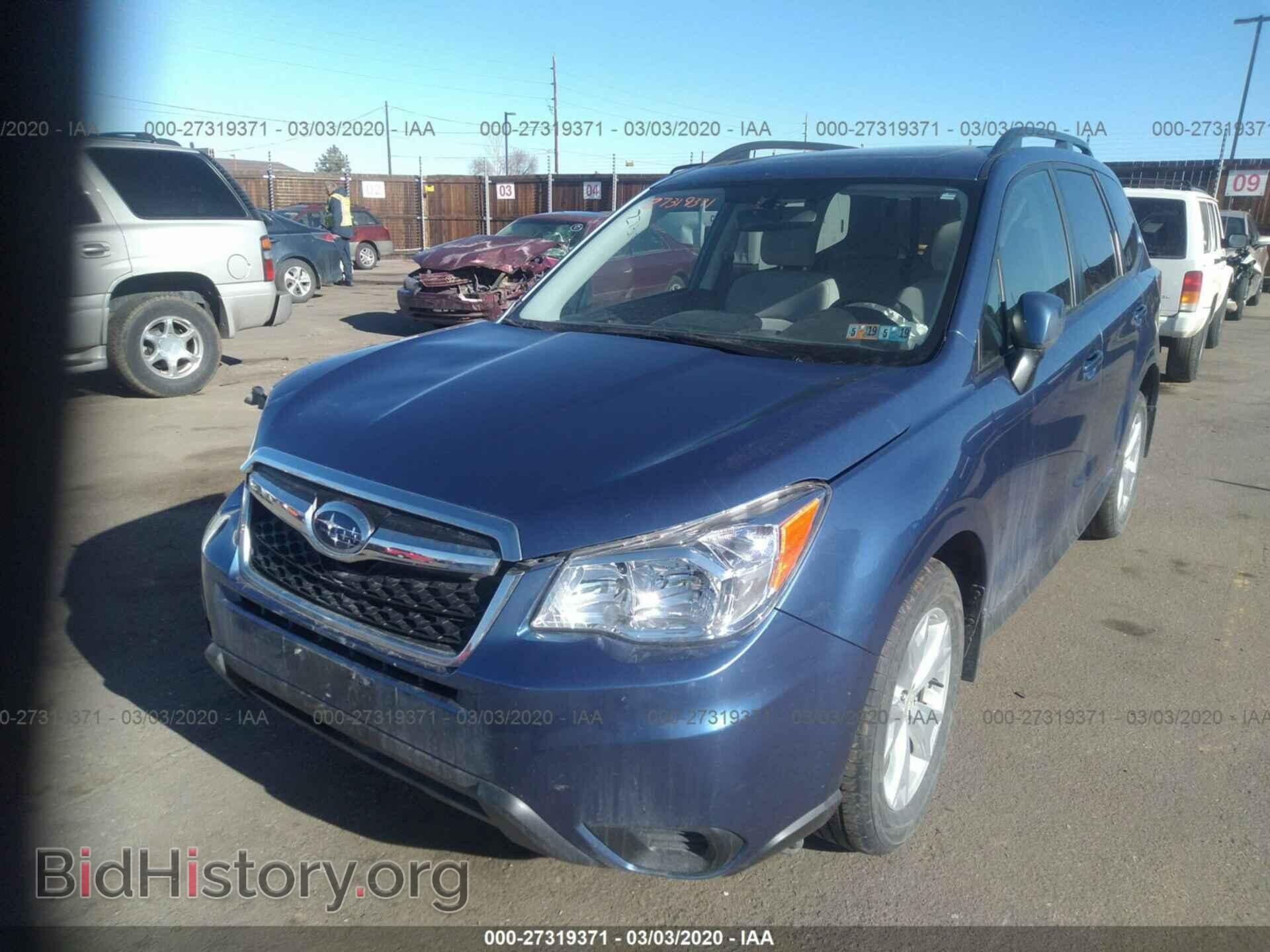 2015 SUBARU FORESTER - VIN: JF2SJADC9FH803546 - Фото 2