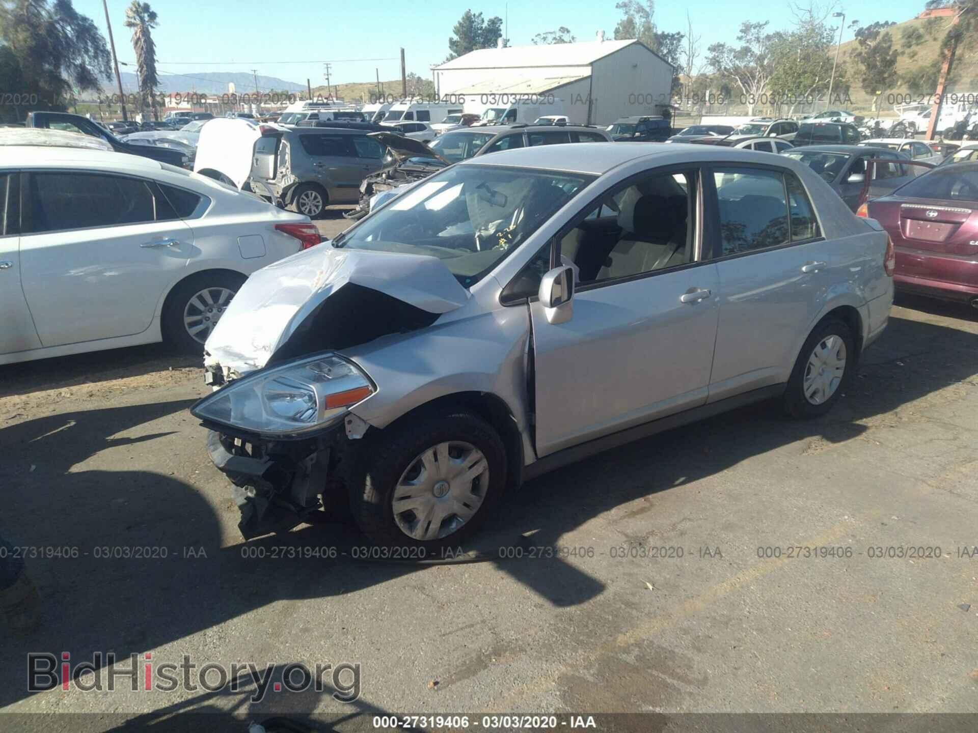 2010 NISSAN VERSA - VIN: 3N1BC1AP8AL365261 - Фото 2