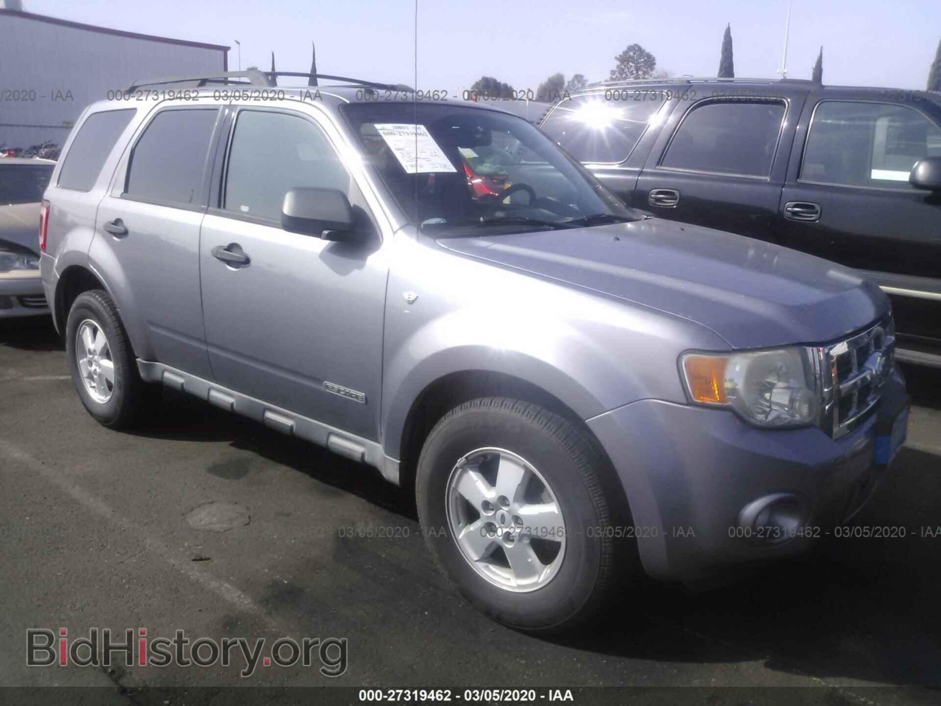 Фотография 1FMCU03168KB46582 - FORD ESCAPE 2008