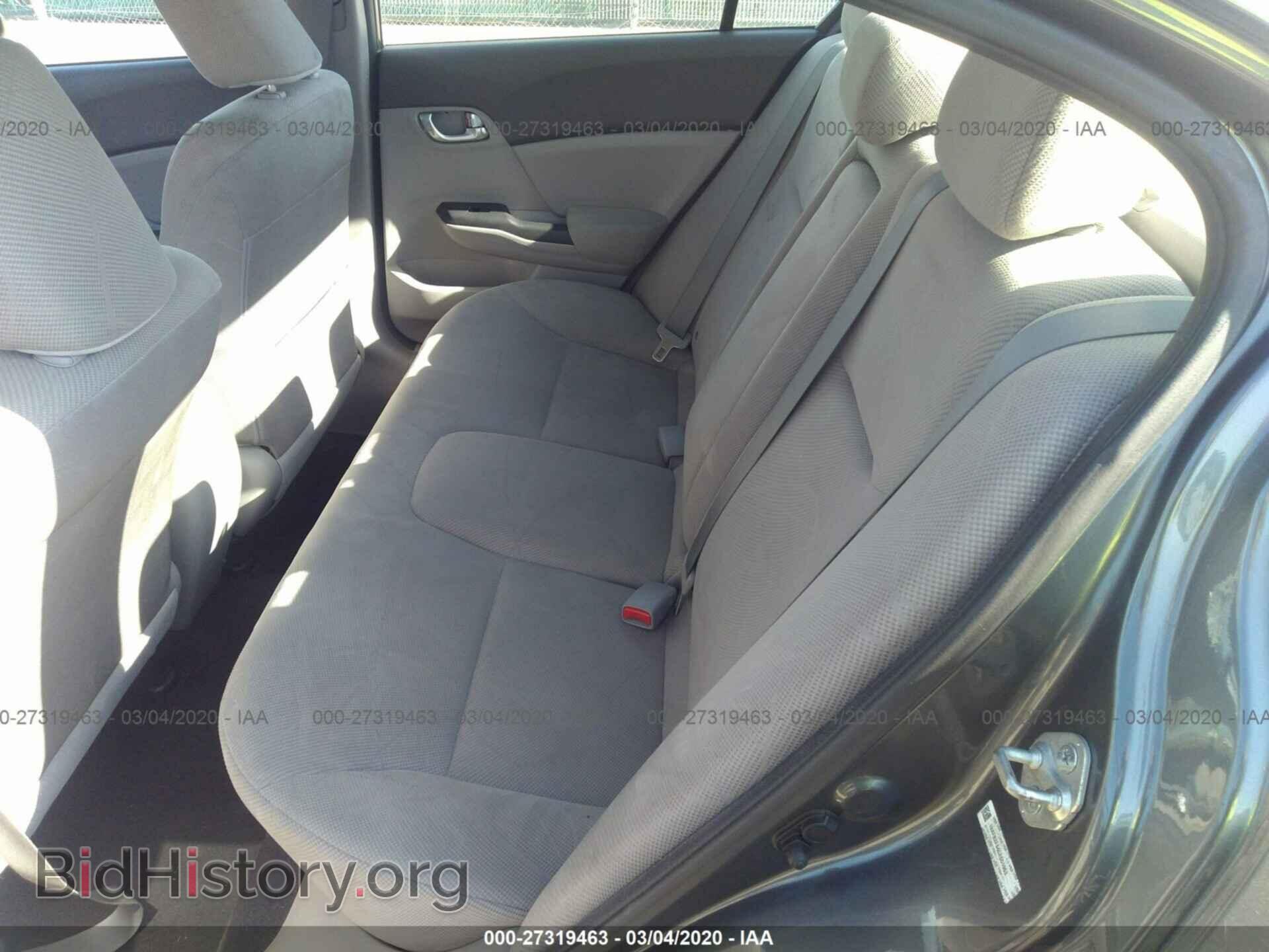 2012 HONDA CIVIC - VIN: 19XFB2F84CE051963 - Photo 8