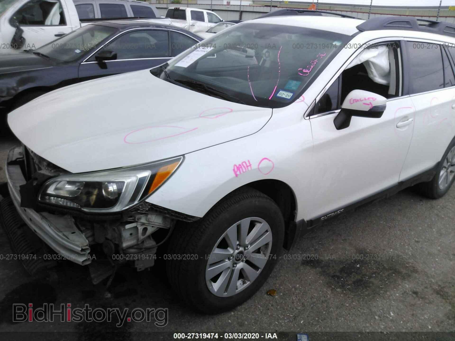 2016 SUBARU OUTBACK - VIN: 4S4BSBFC2G3245046 - Photo 2