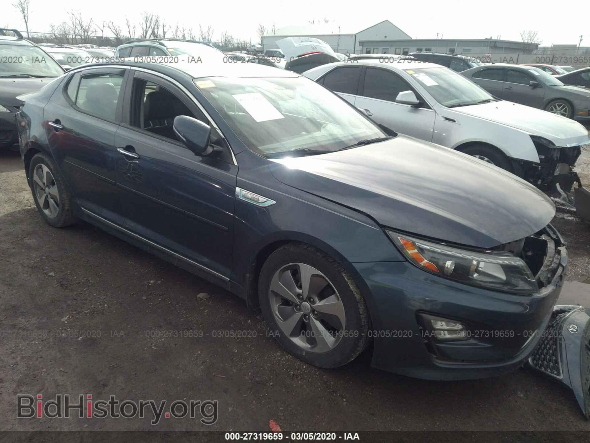 Фотография KNAGN4AD3E5063593 - KIA OPTIMA 2014