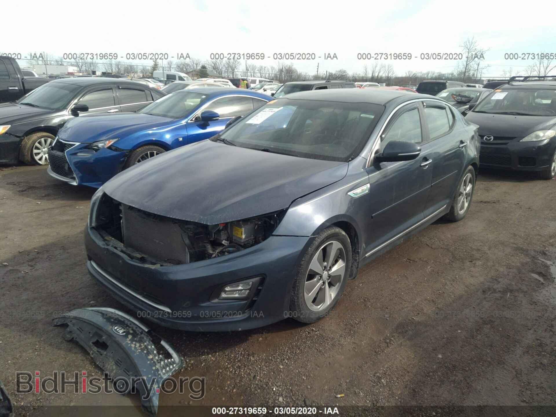 2014 KIA OPTIMA - VIN: KNAGN4AD3E5063593 - Фото 2