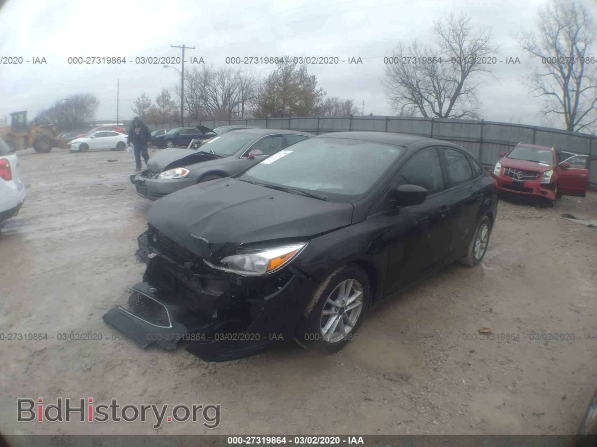 2018 FORD FOCUS - VIN: 1FADP3F29JL310113 - Фото 2