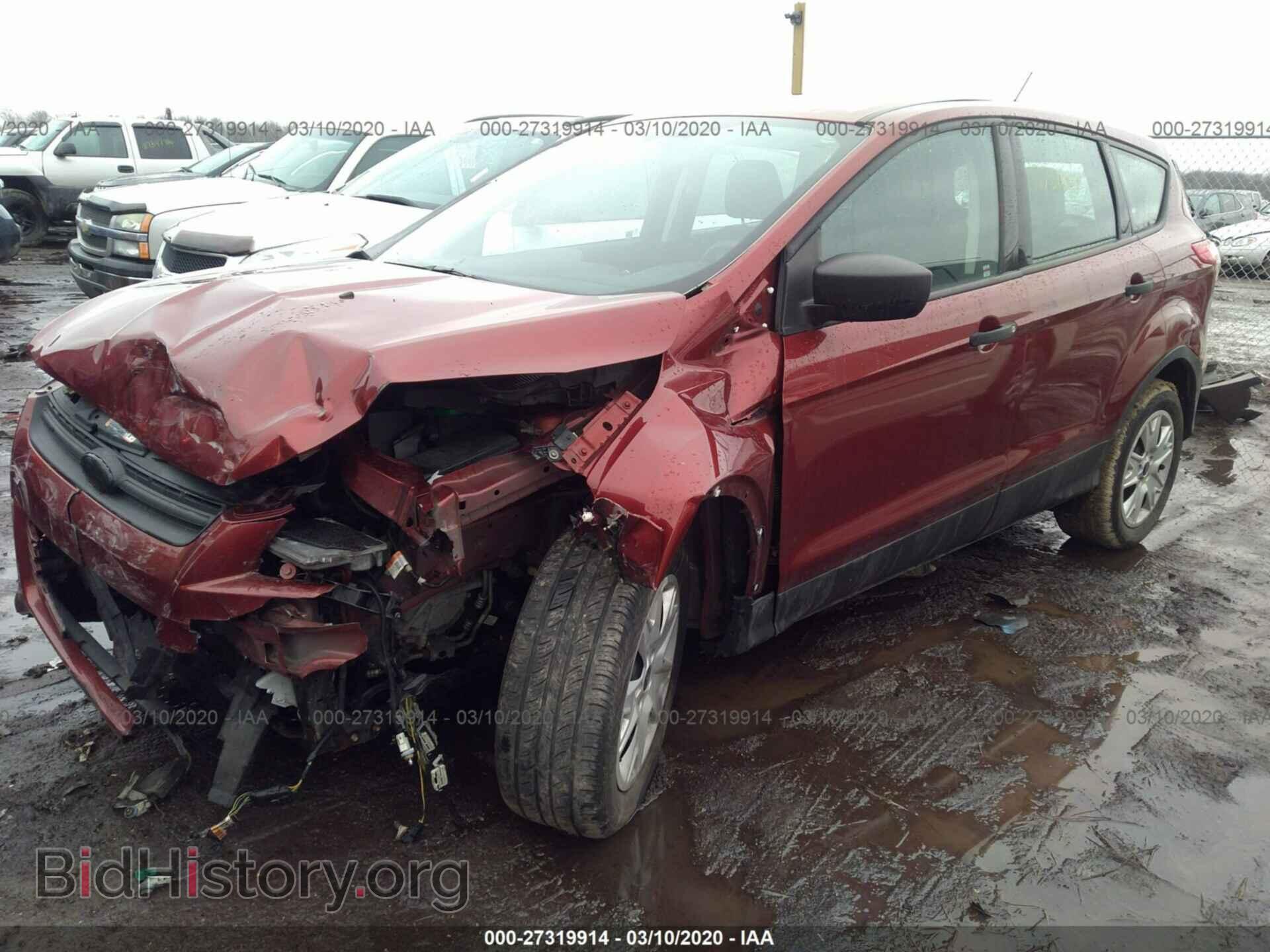 2014 FORD ESCAPE - VIN: 1FMCU0F73EUC44243 - Фото 2