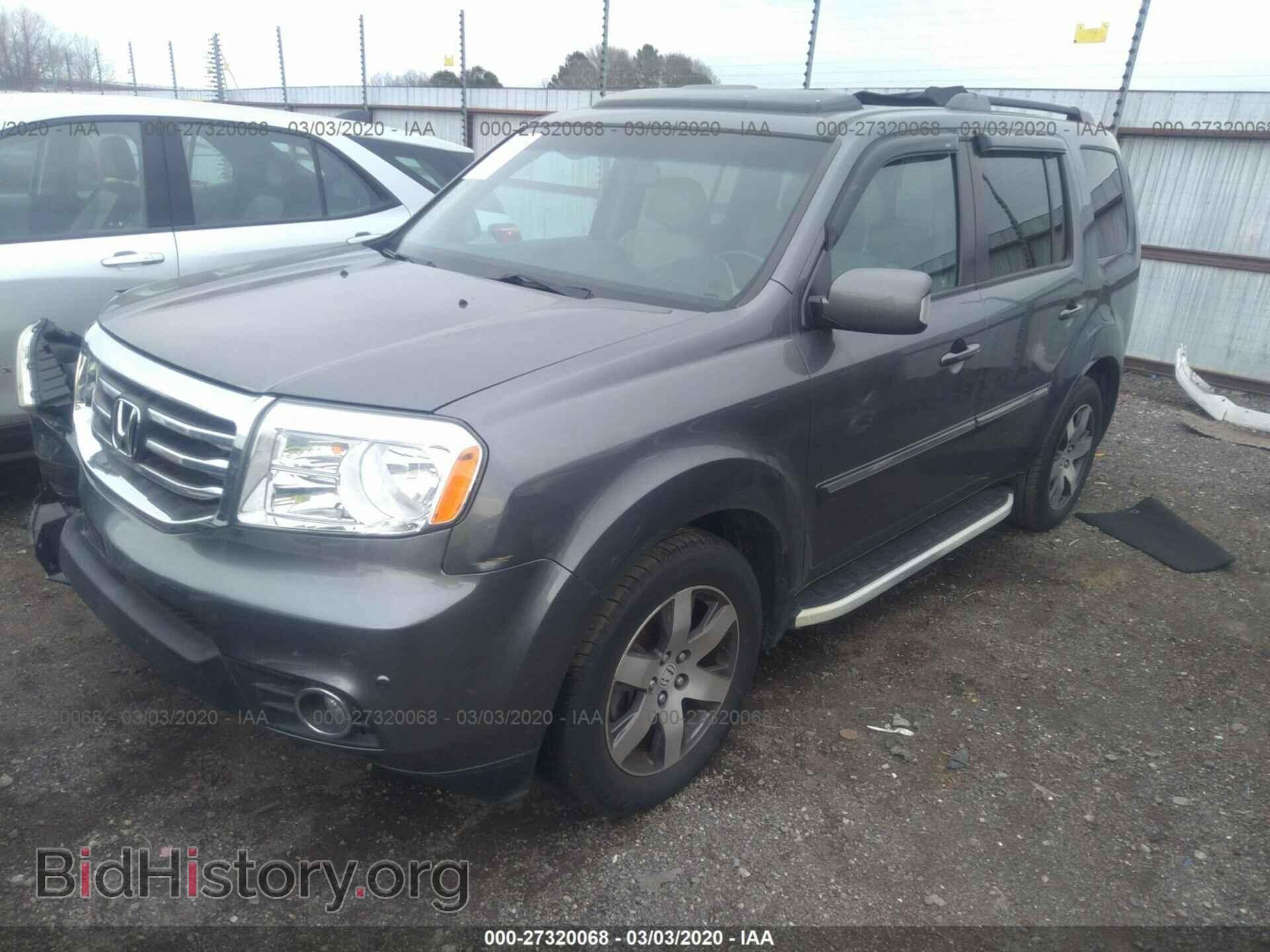 2012 HONDA PILOT - VIN: 5FNYF3H95CB001043 - Фото 2