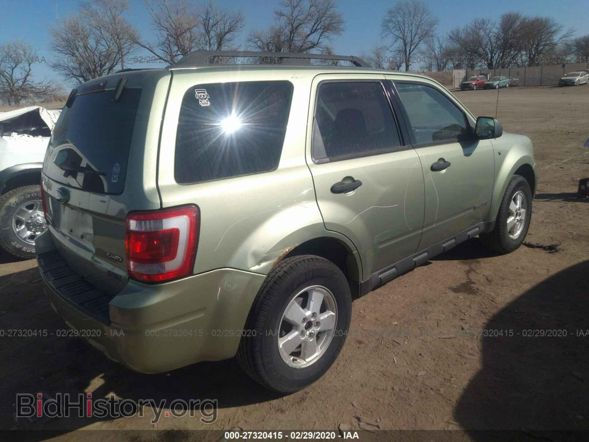 2008 FORD ESCAPE - VIN: 1FMCU93188KD05865 - Фото 4