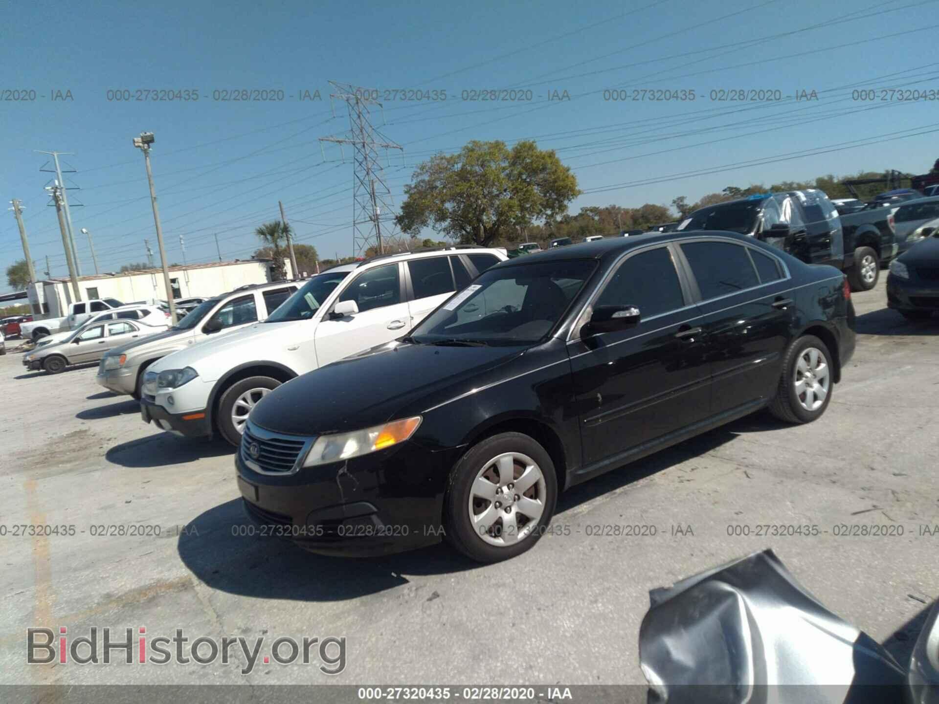 2009 KIA OPTIMA - VIN: KNAGE228795332125 - Фото 2