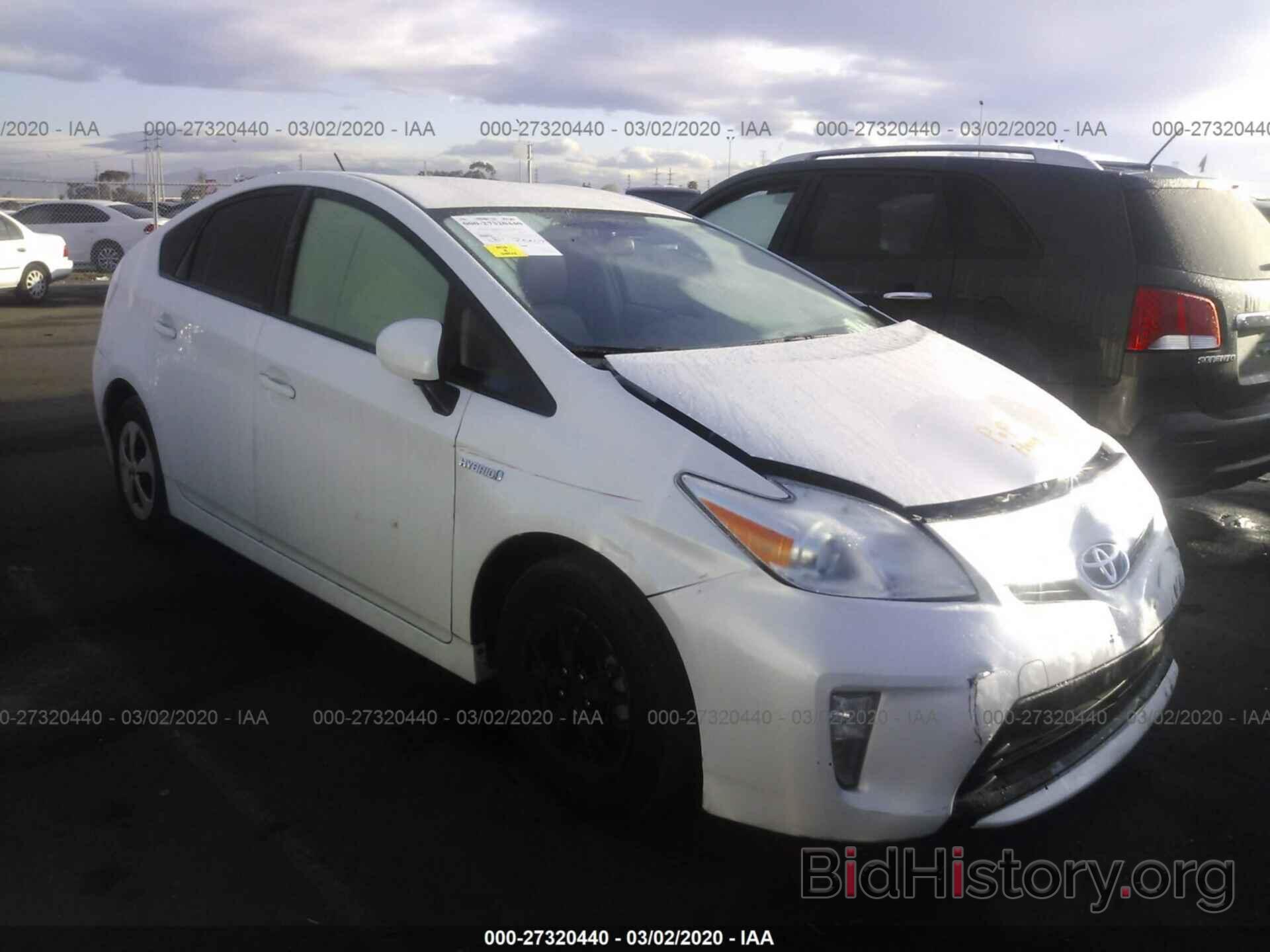 Photo JTDKN3DU0F0440138 - TOYOTA PRIUS 2015