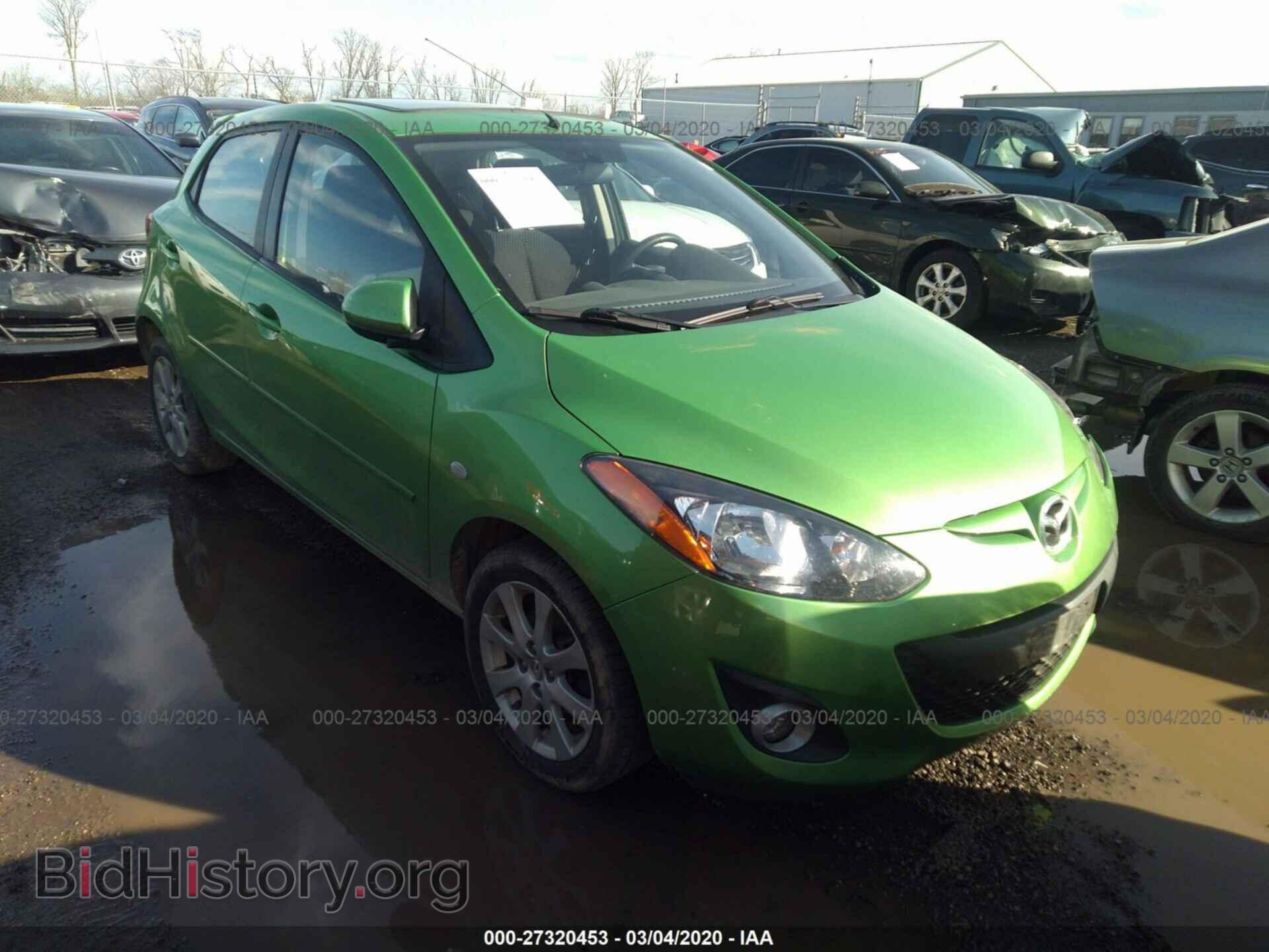 Photo JM1DE1LY9C0148789 - MAZDA MAZDA2 2012