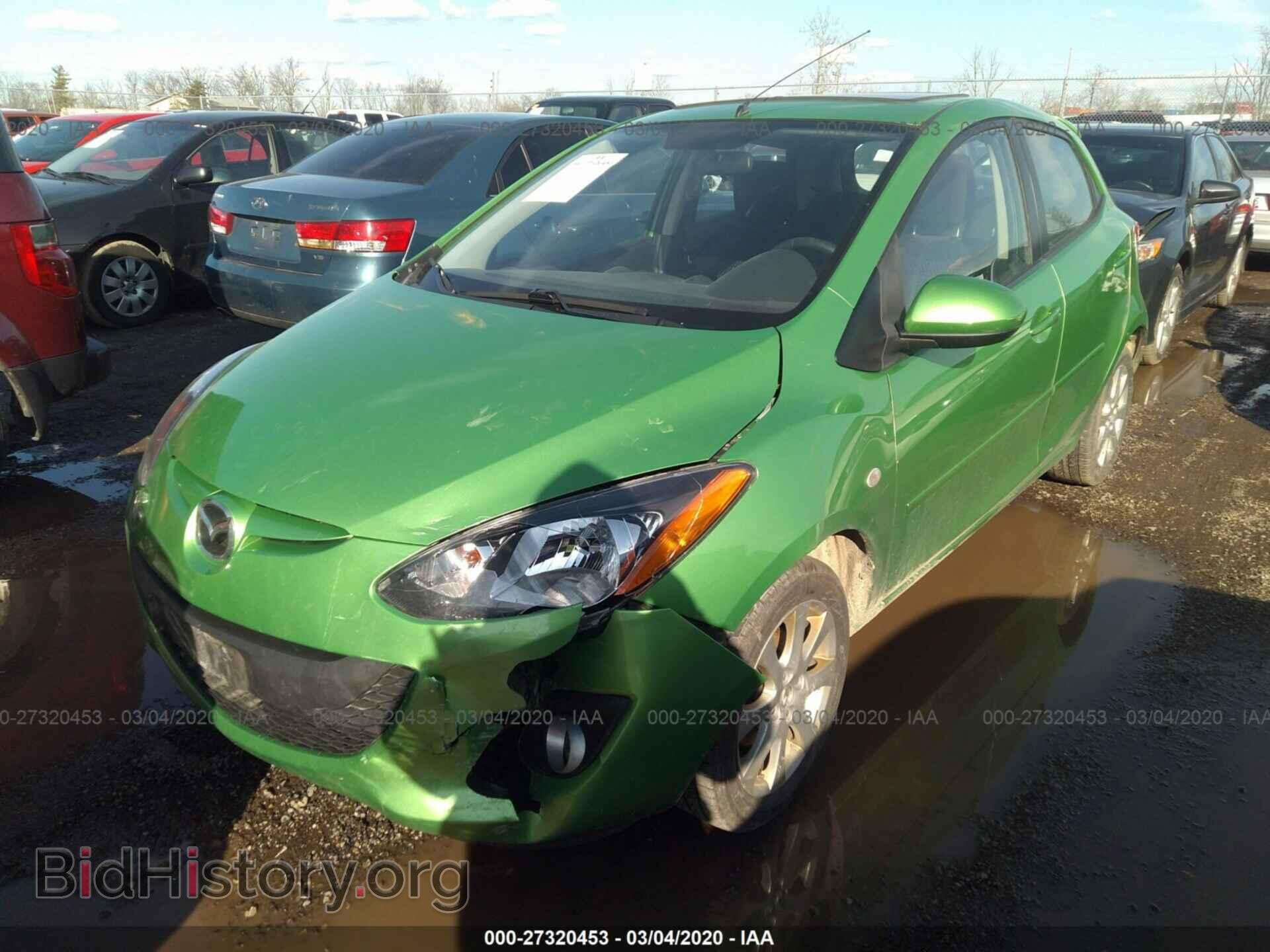 2012 MAZDA MAZDA2 - VIN: JM1DE1LY9C0148789 - Photo 2