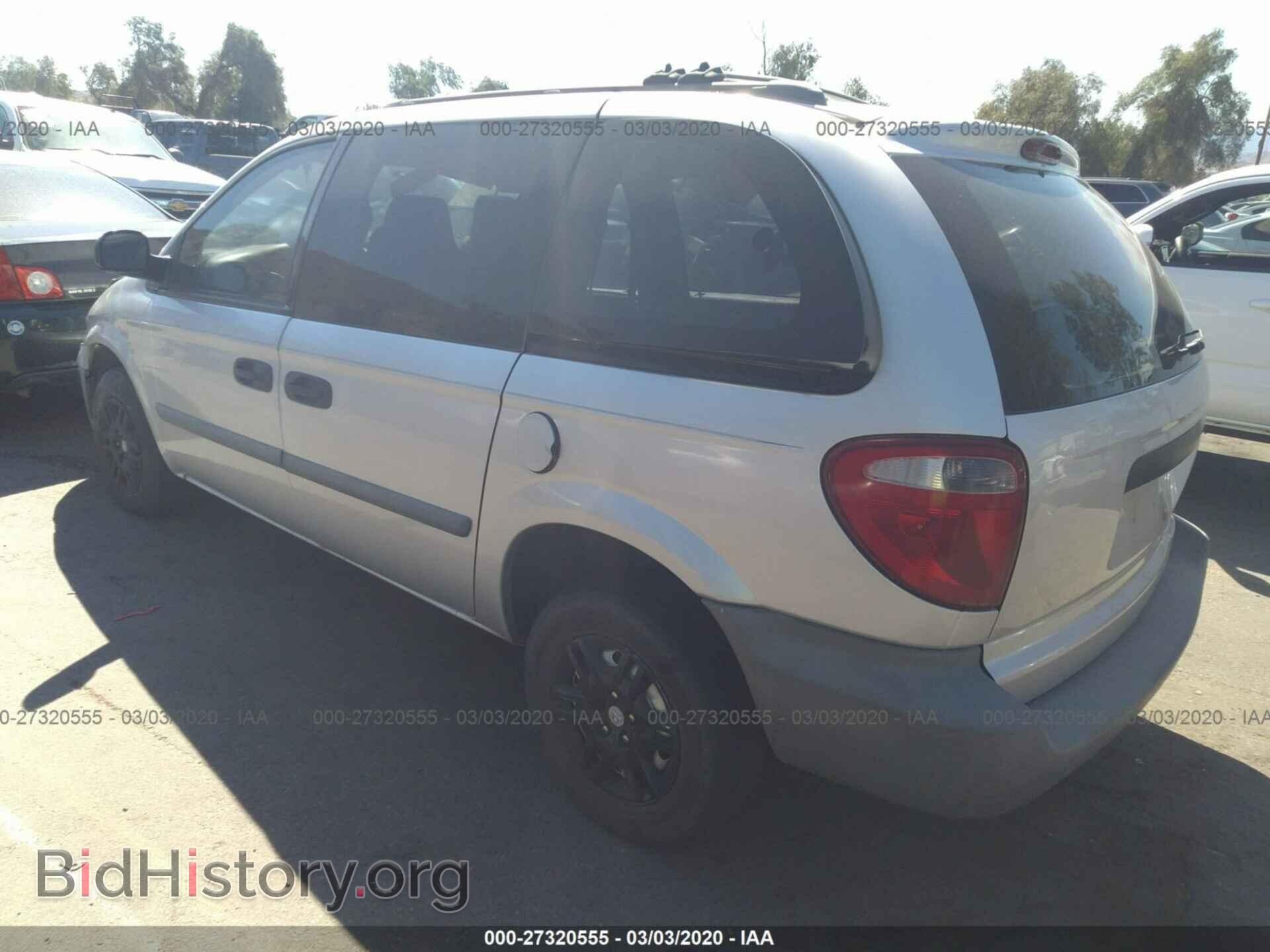 2005 DODGE CARAVAN - VIN: 1D4GP25B85B257602 - Фото 3