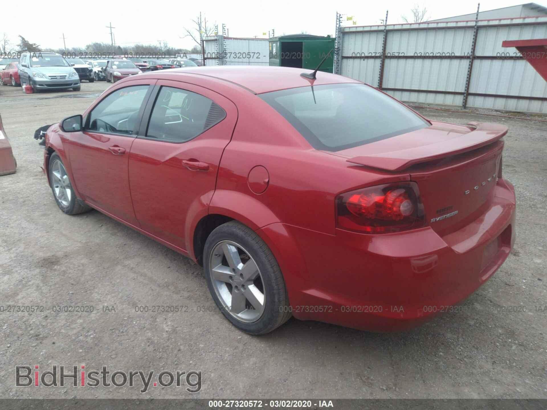 2013 DODGE AVENGER - VIN: 1C3CDZCG4DN508502 - Фото 3