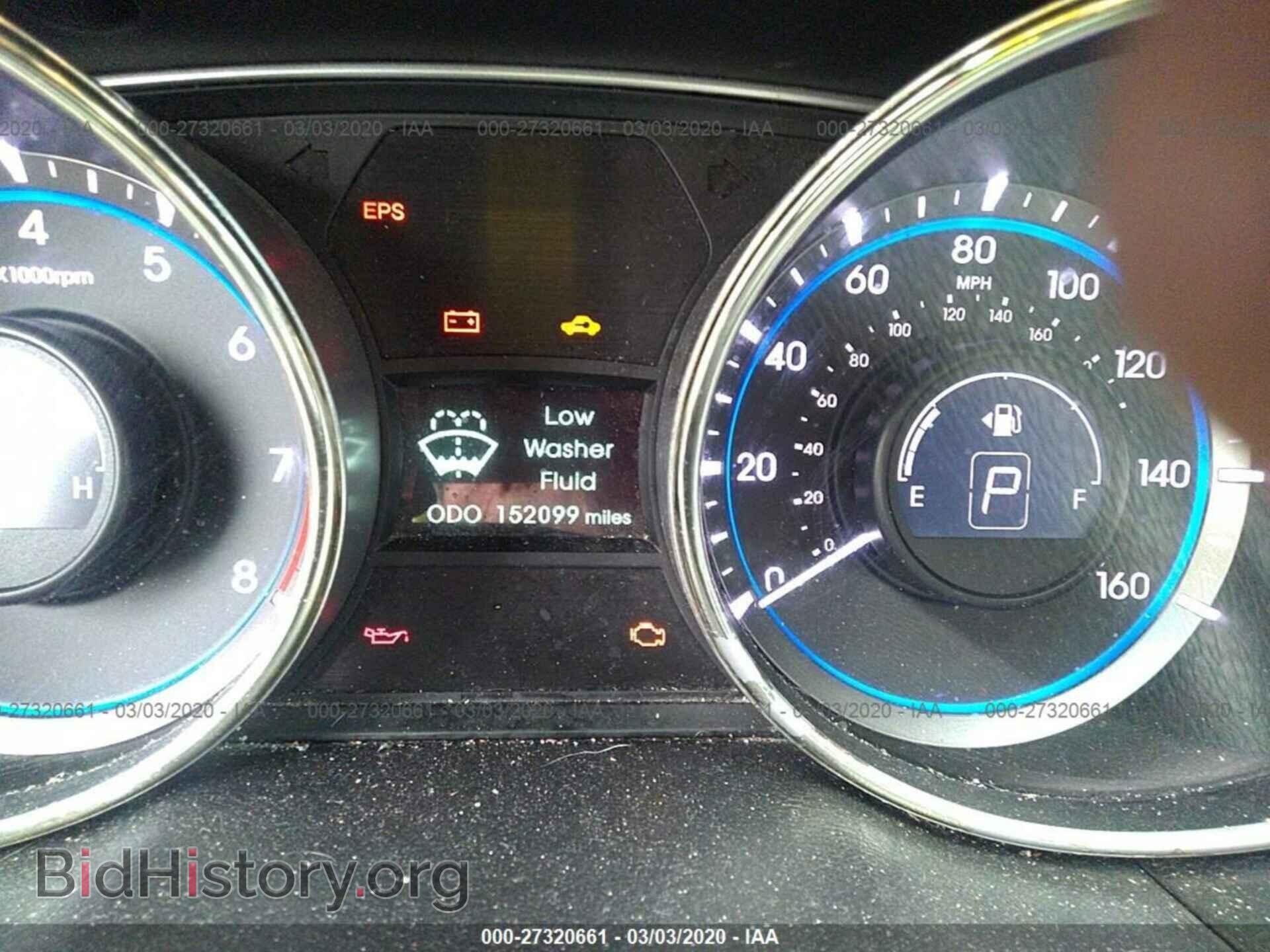 2012 HYUNDAI SONATA - VIN: 5NPEC4AB6CH502782 - Фото 7