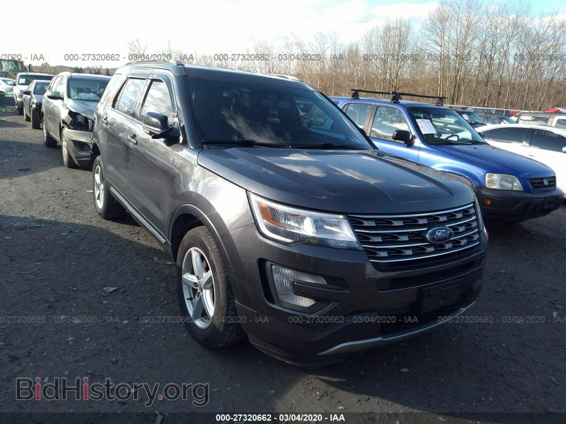 Фотография 1FM5K8D82GGC00647 - FORD EXPLORER 2016