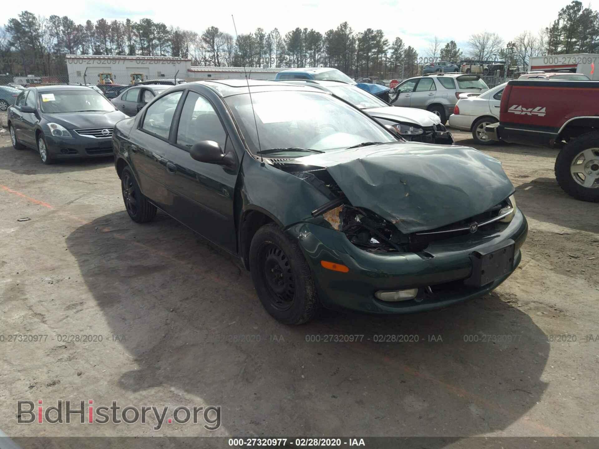 Фотография 1B3ES46CXYD802036 - DODGE NEON 2000