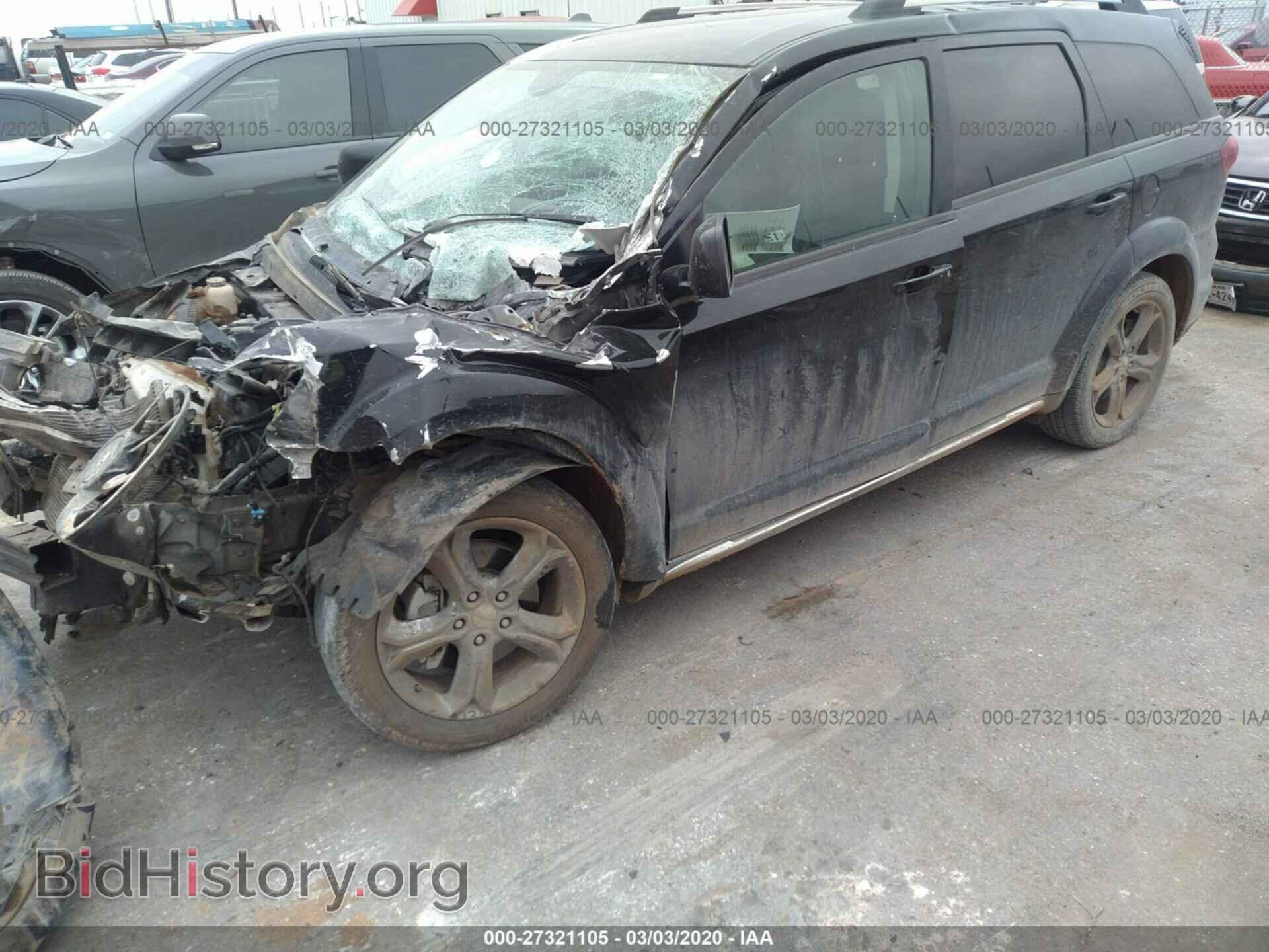 2015 DODGE JOURNEY - VIN: 3C4PDCGBXFT744423 - Фото 2