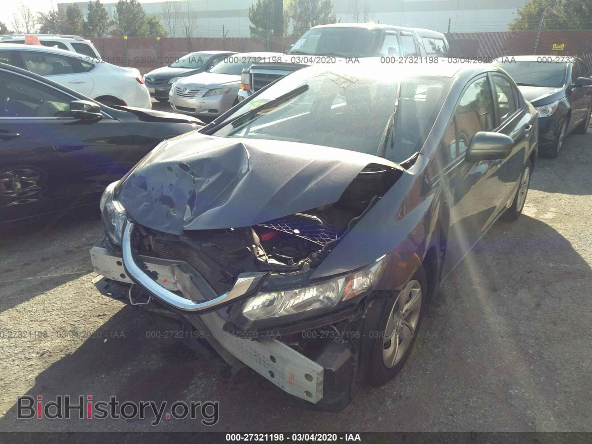2014 HONDA CIVIC - VIN: 19XFB2F56EE265278 - Фото 2
