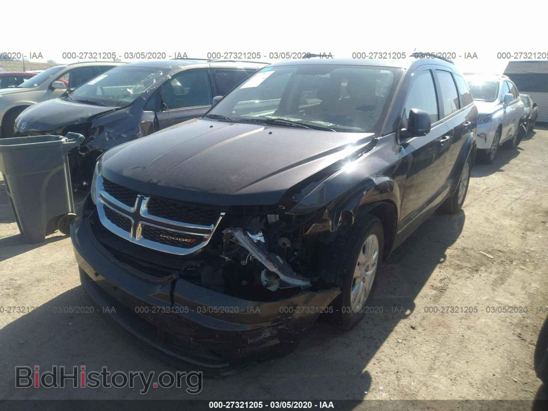 2017 DODGE JOURNEY - VIN: 3C4PDCABXHT504235 - Фото 2