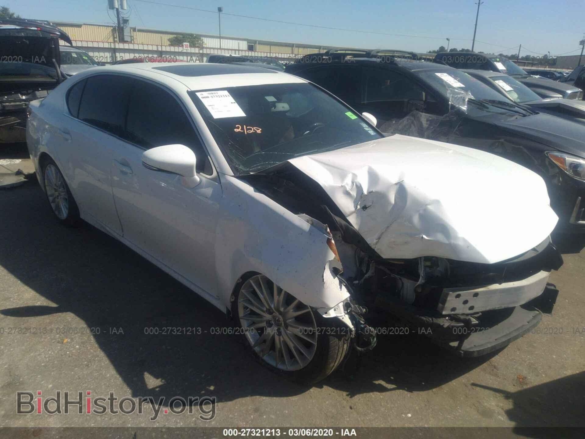 Фотография JTHBE1BL3D5022332 - LEXUS GS 350 2013