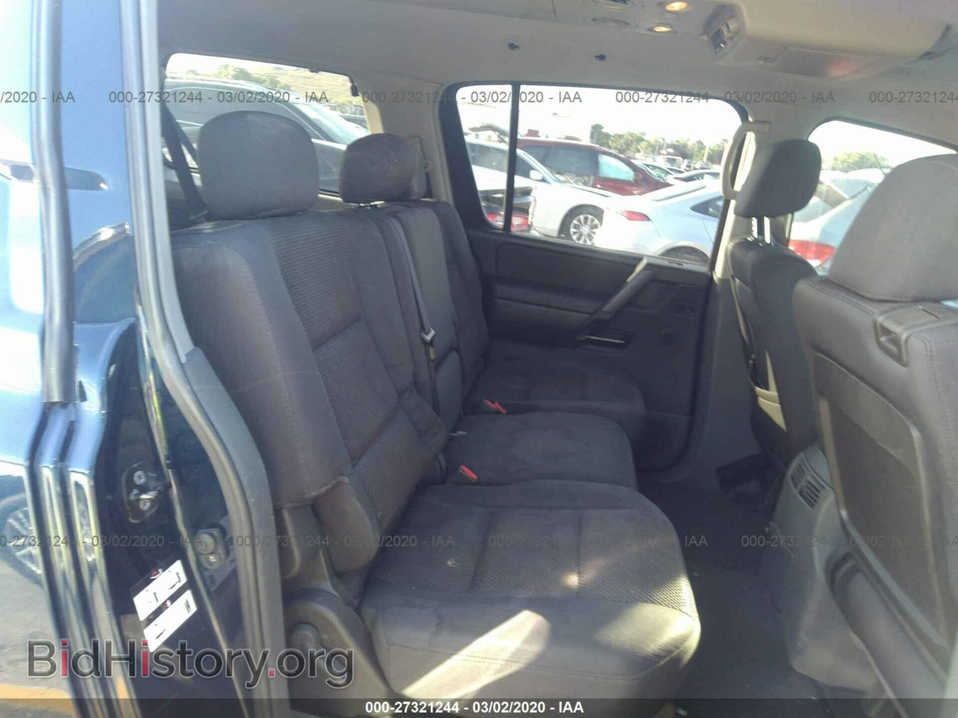 2007 NISSAN ARMADA - VIN: 5N1BA08A67N721967 - Фото 8