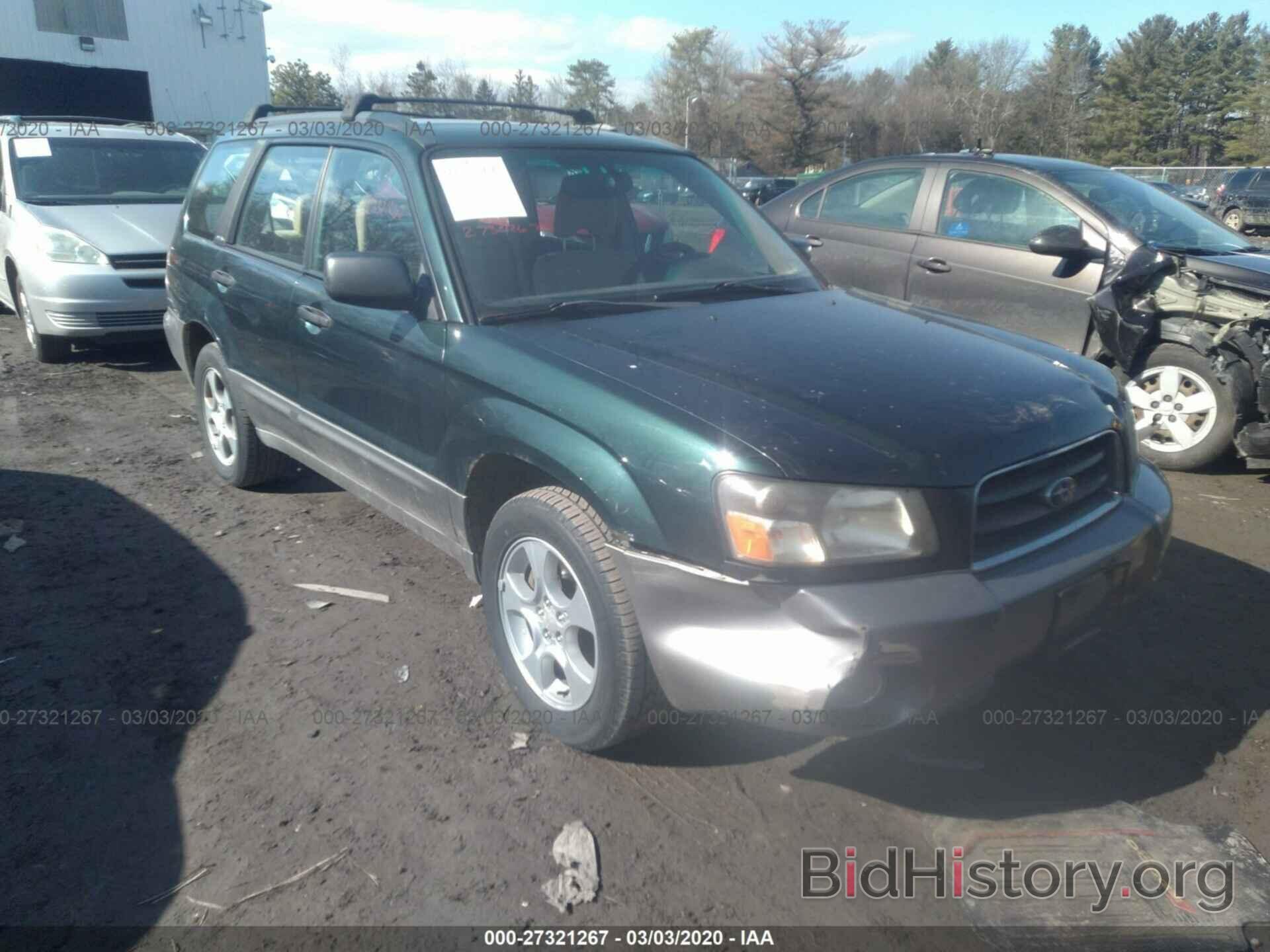 Photo JF1SG65623H748295 - SUBARU FORESTER 2003