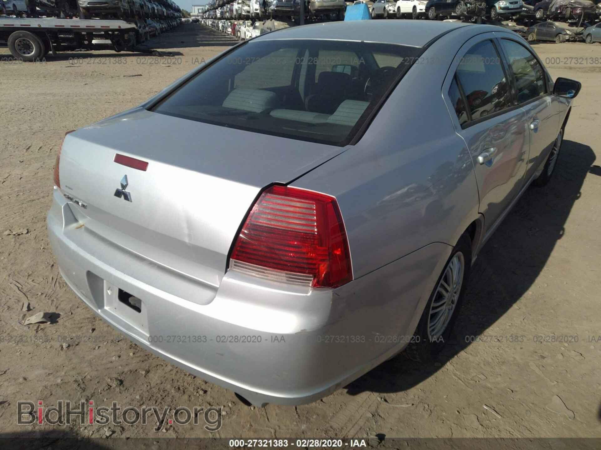 2007 MITSUBISHI GALANT - VIN: 4A3AB36F27E043860 - Фото 4