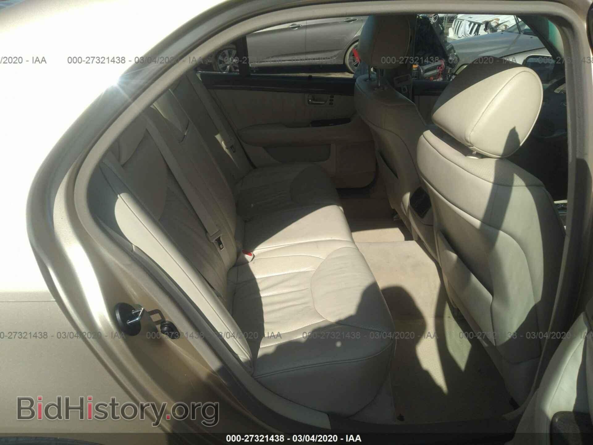 2001 LEXUS LS - VIN: JTHBN30F610041670 - Фото 8