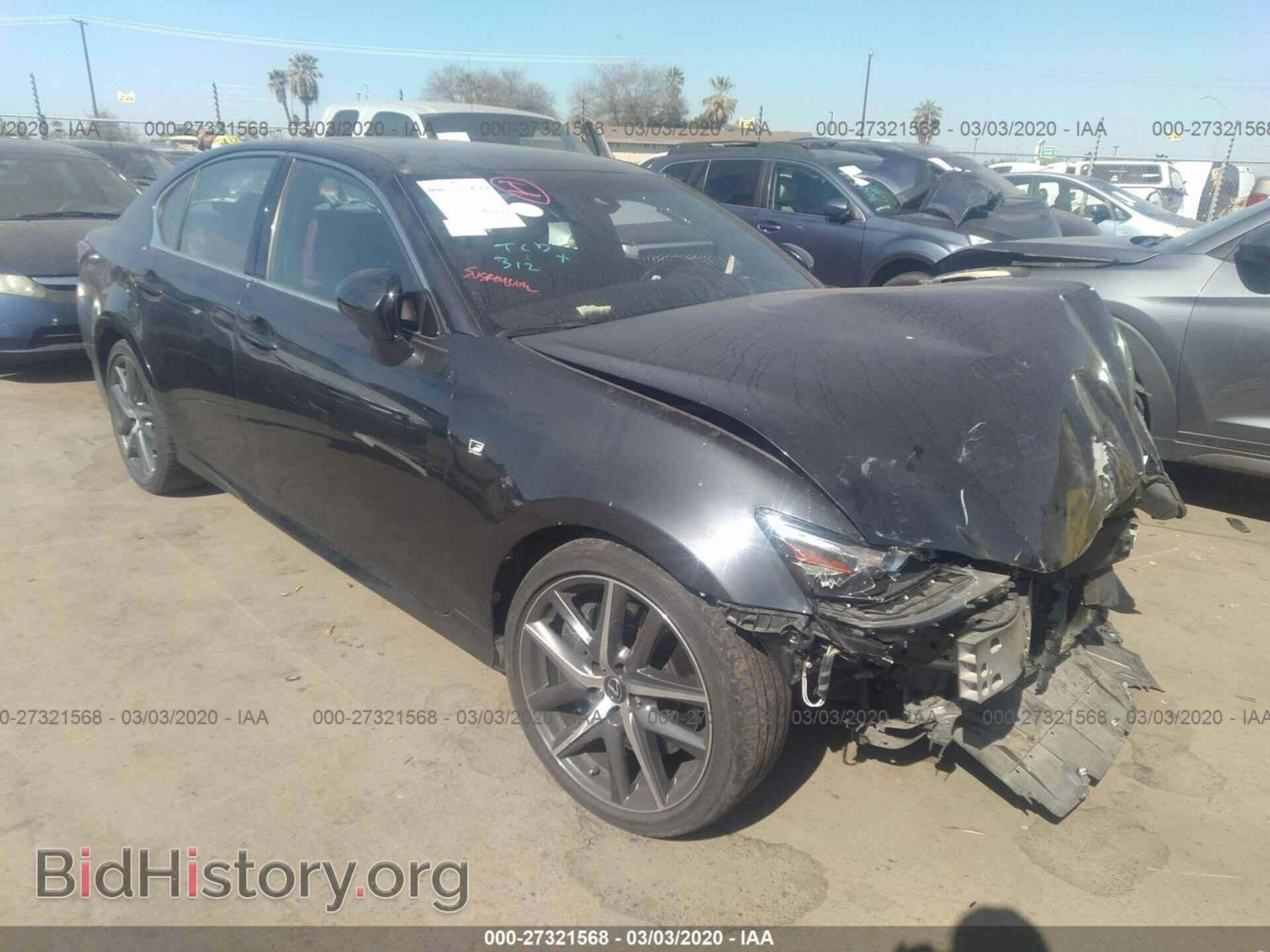 Photo JTHBZ1BL8HA010937 - LEXUS GS 2017